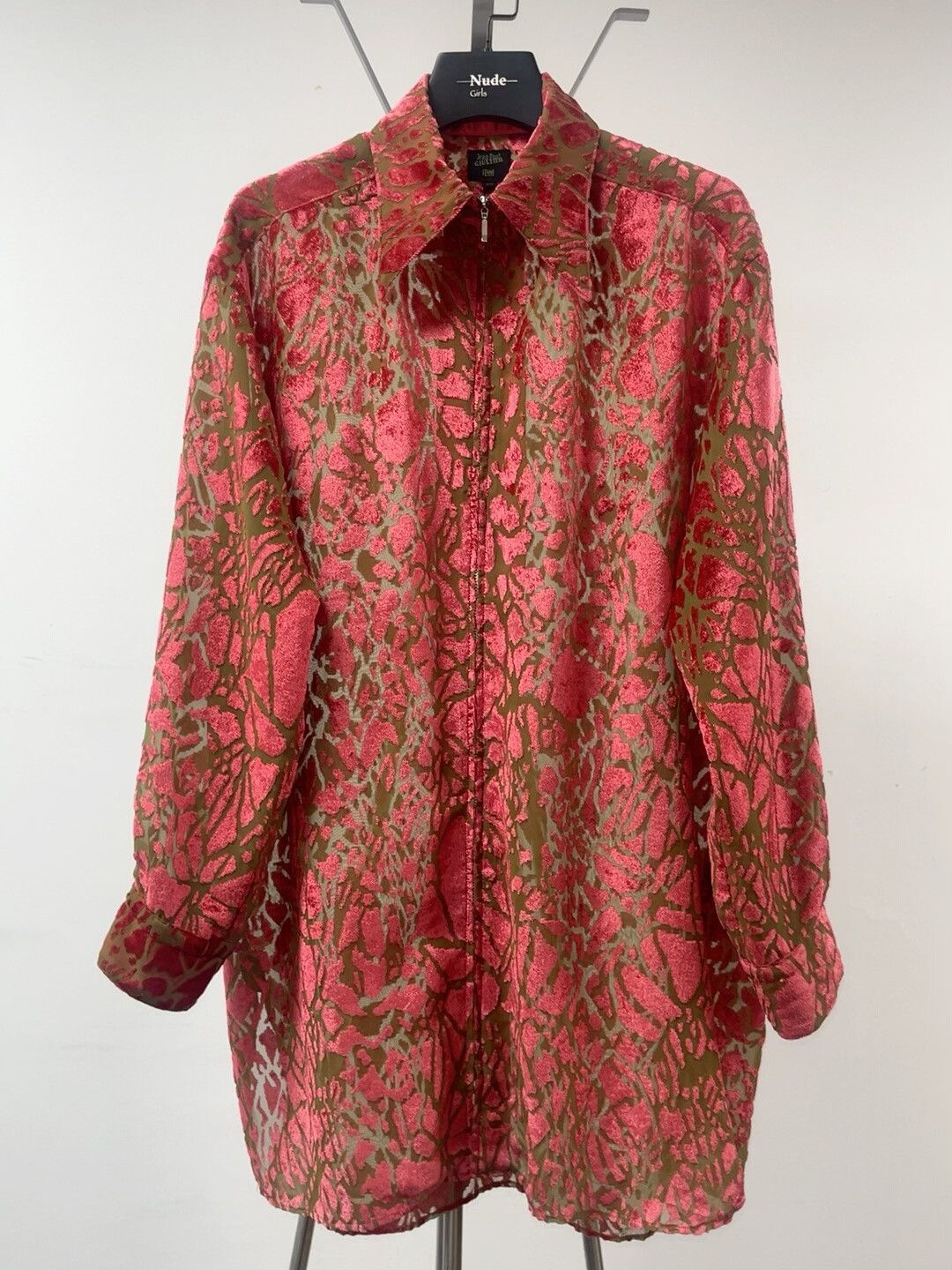 Jean Paul Gaultier jean paul gaultier cracked sheer top Size L / US 10 / IT 46 - 1 Thumbnail