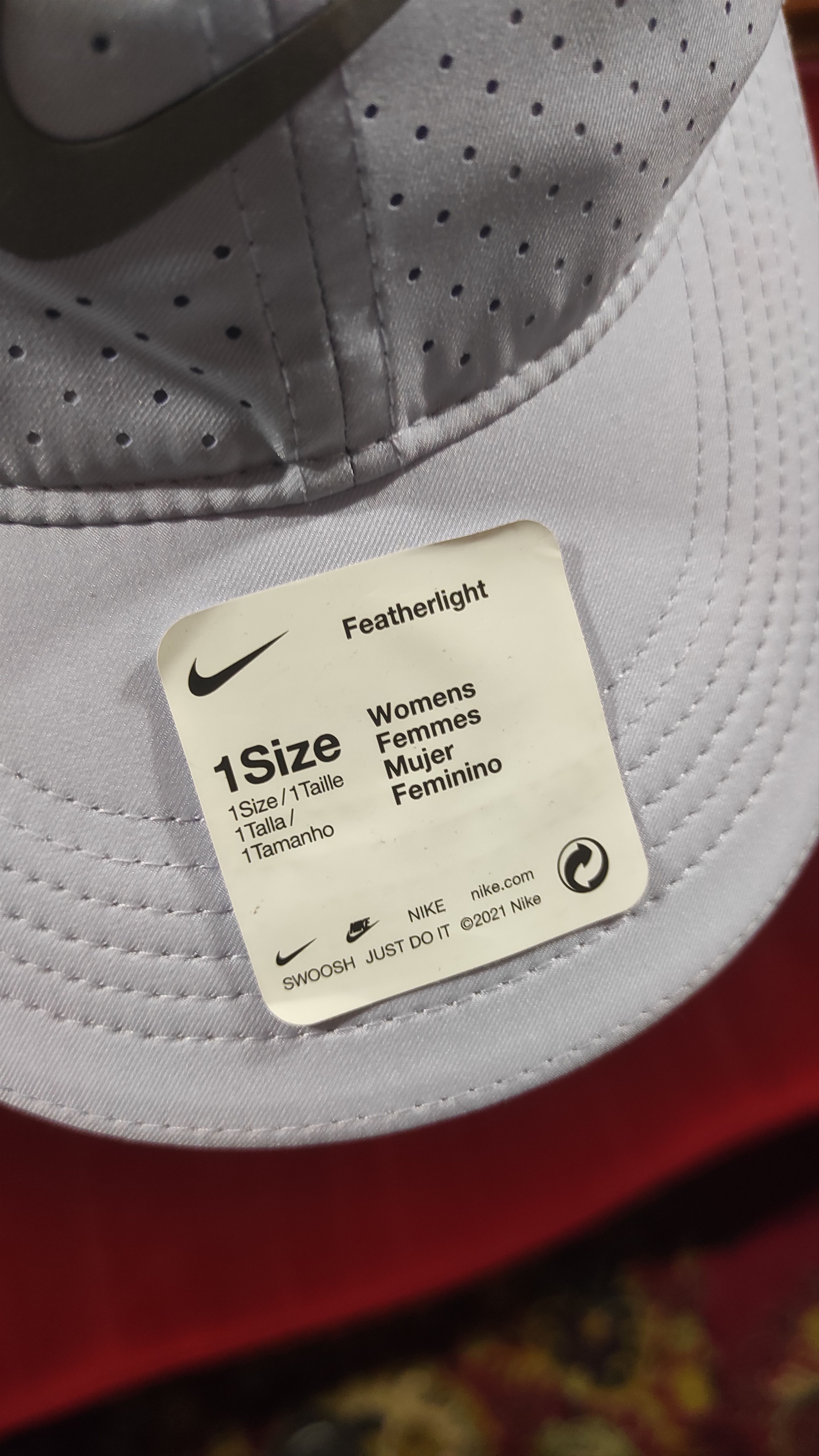Nike Nike Running Featherlight 6 Panel Cap Size ONE SIZE - 2 Thumbnail
