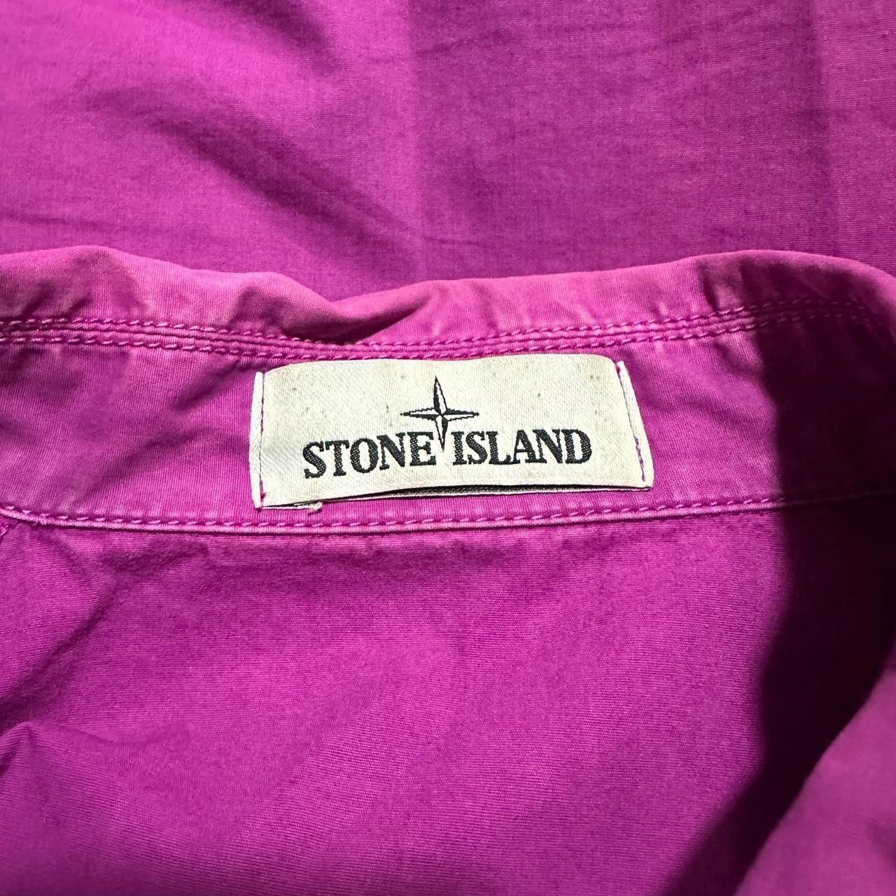 Stone Island Stone Island Zip Up Double Pocket Overshirt Size US XL / EU 56 / 4 - 5 Thumbnail
