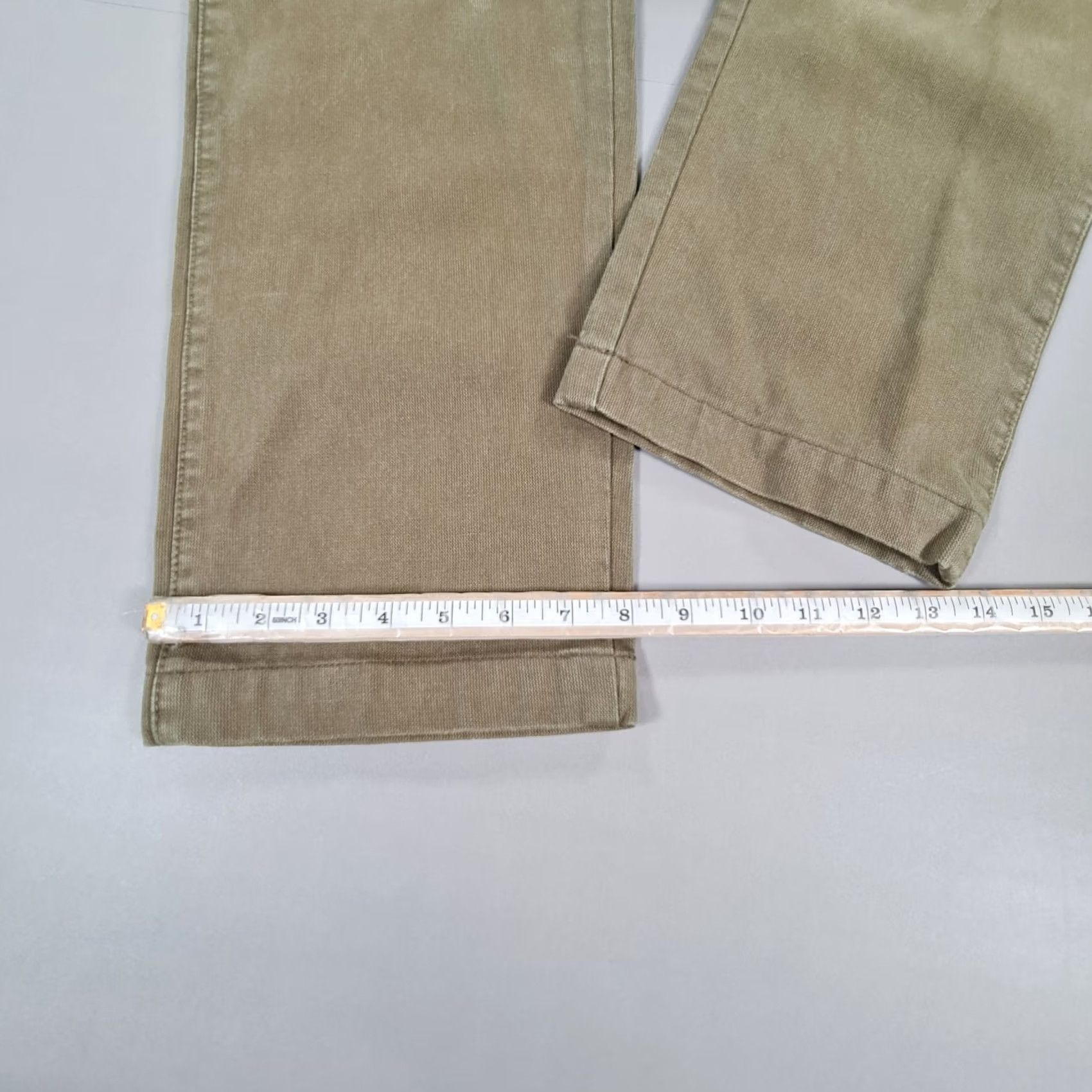 Carhartt Carhartt Mens Trousers Khaki Green W34 L32 Relaxed Straight Workwear Pant Size US 34 / EU 50 - 7 Thumbnail