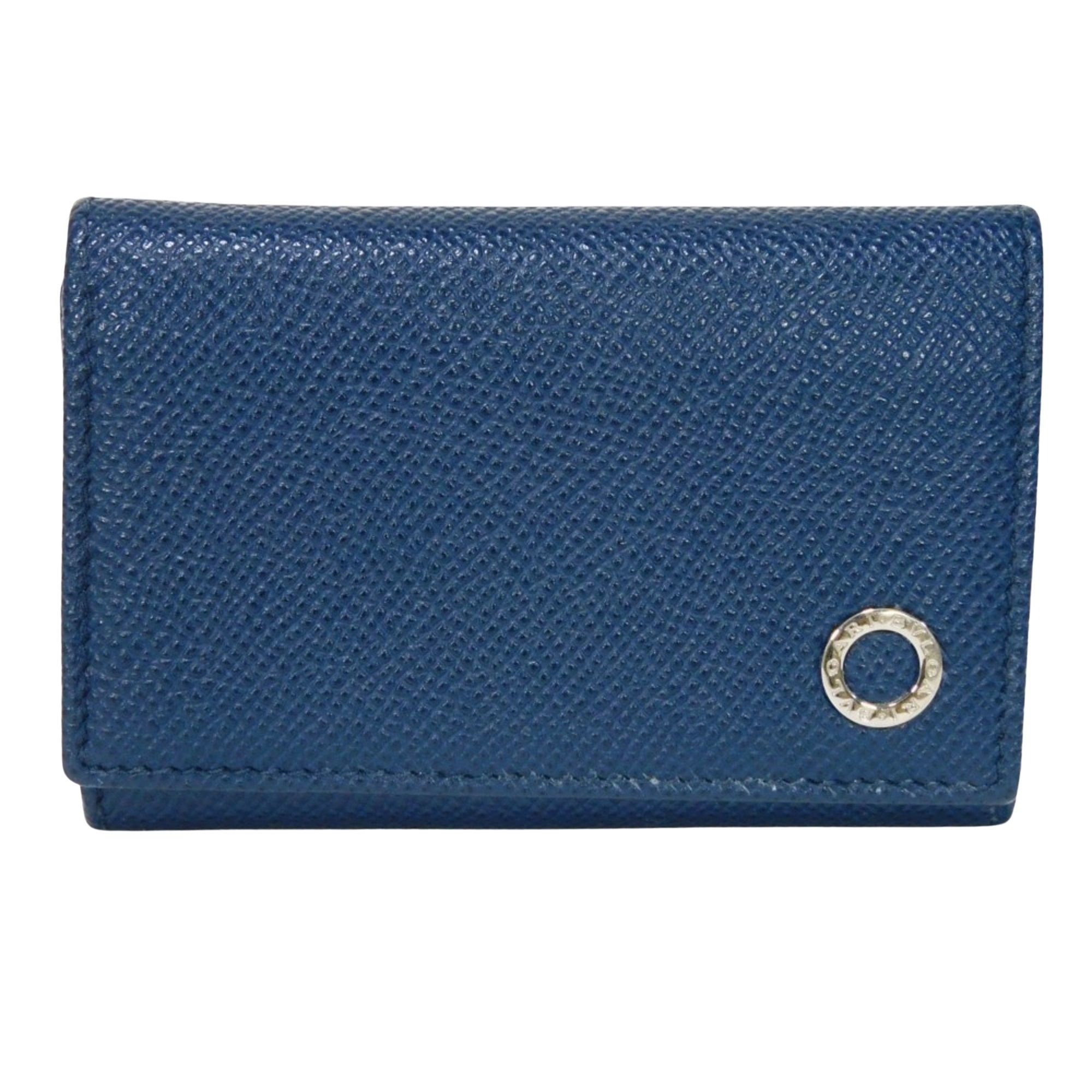 image of Bulgari Bvlgari Bvlgari Wallet in Blue, Men's