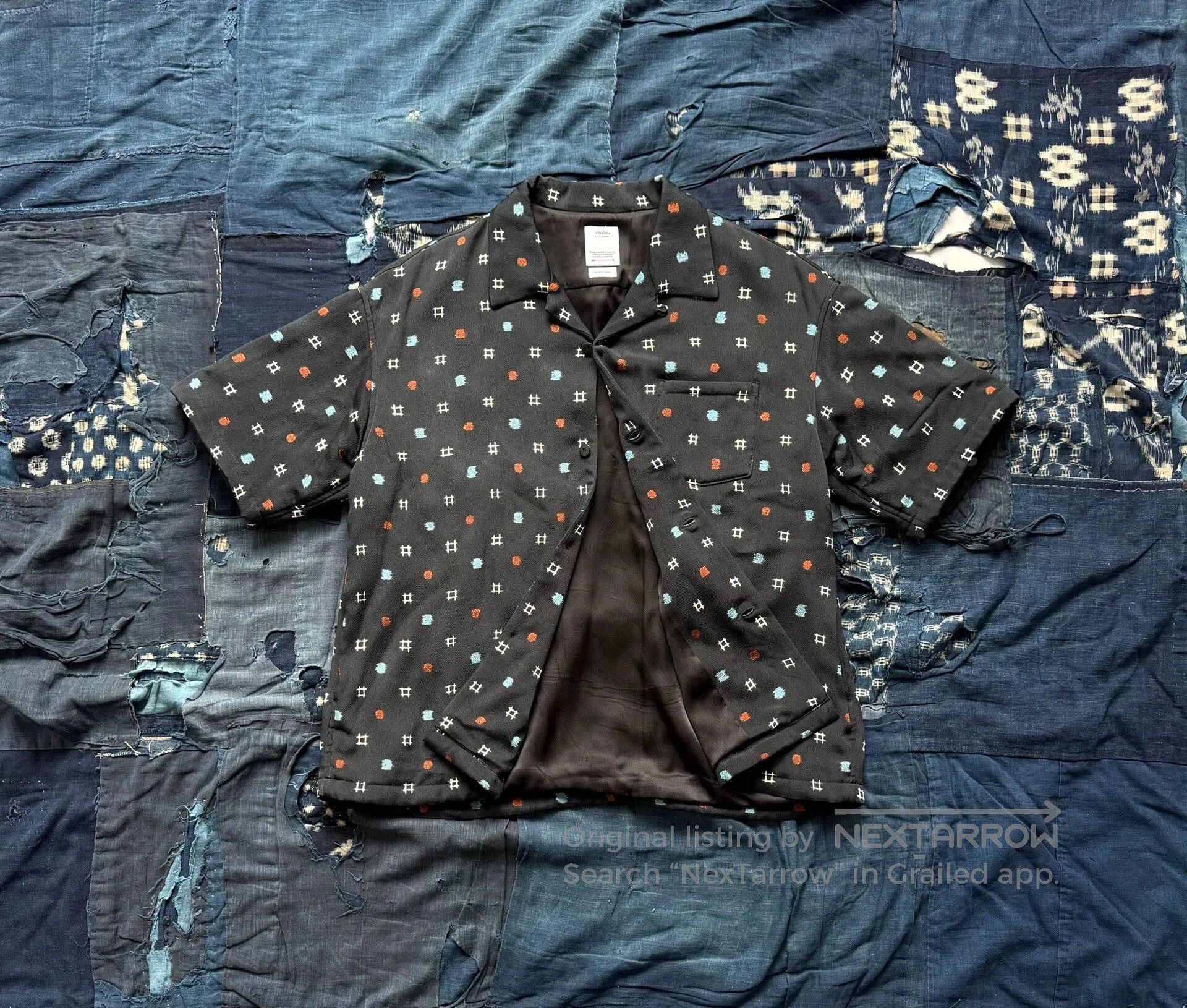 Visvim VISVIM 25SS WALLIS S/S MAWATA SILK SHIRT. Size US M / EU 48-50 / 2 - 2 Thumbnail