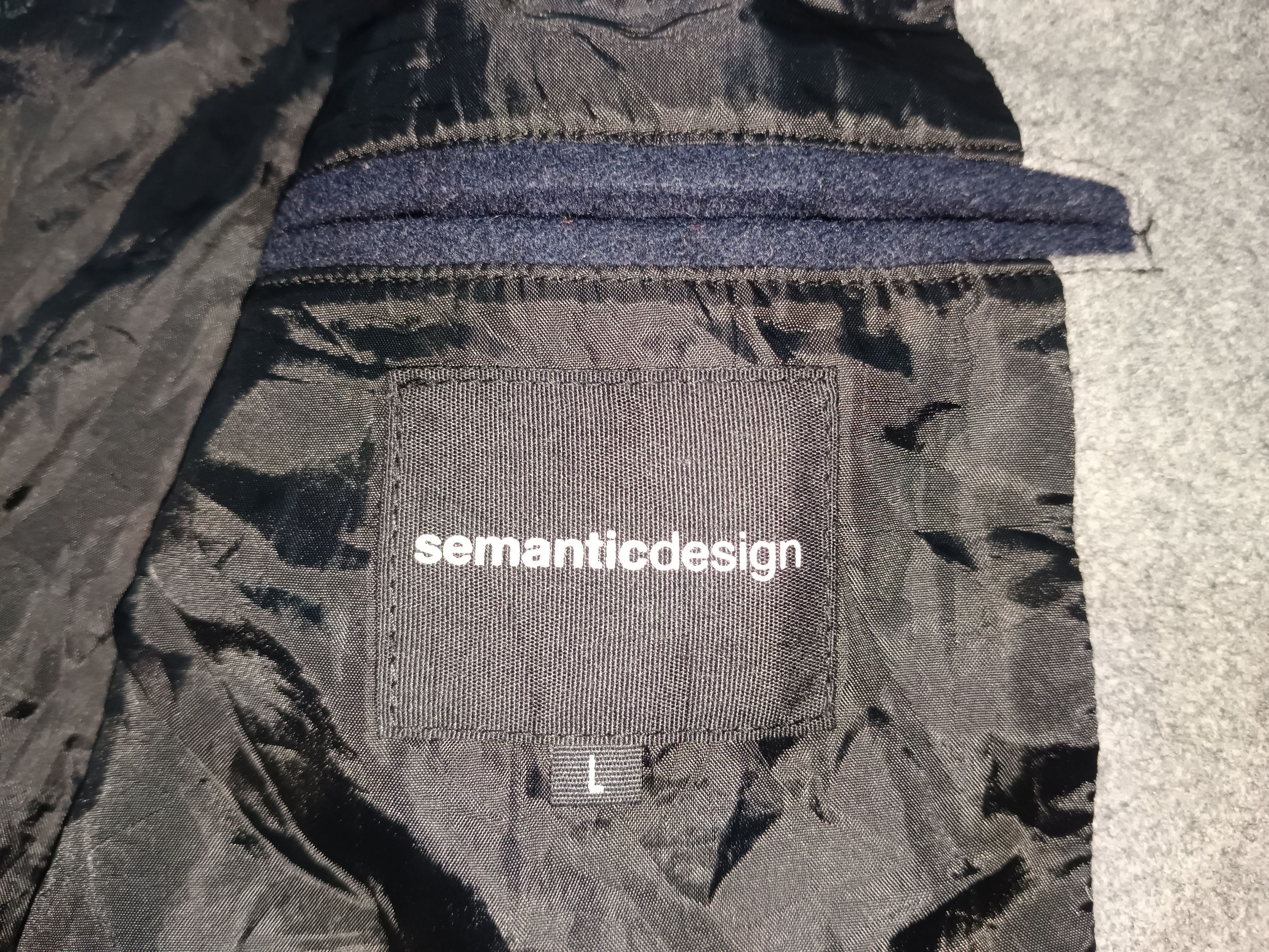 14th Addiction × If Six Was Nine × semanticdesign Rare Semantic Design Biker Jacket Size US L / EU 52-54 / 3 - 9 Thumbnail