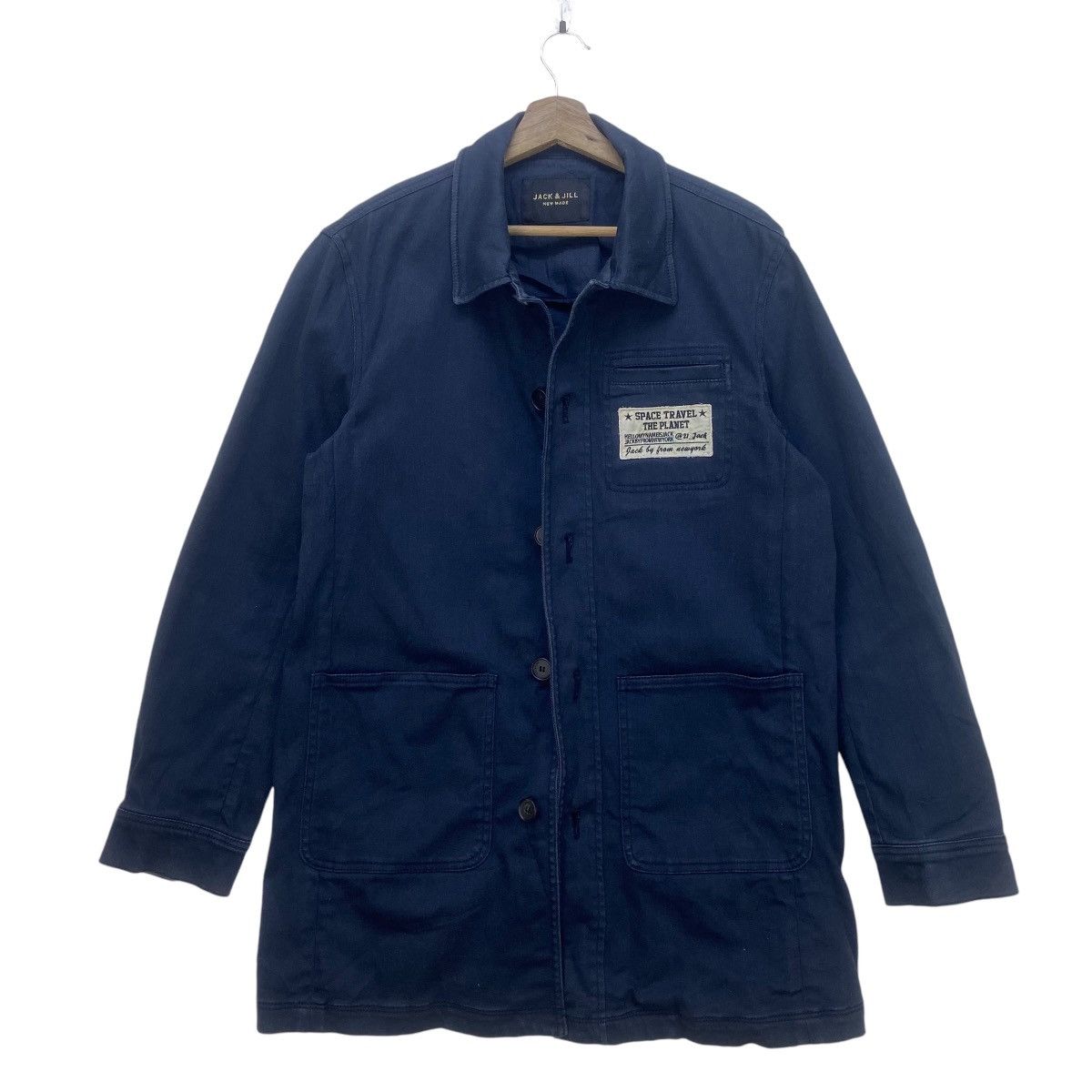 Japanese Brand Japanese Brand Jack & Jill The Planet Space Travel Jacket Size US M / EU 48-50 / 2 - 3 Thumbnail