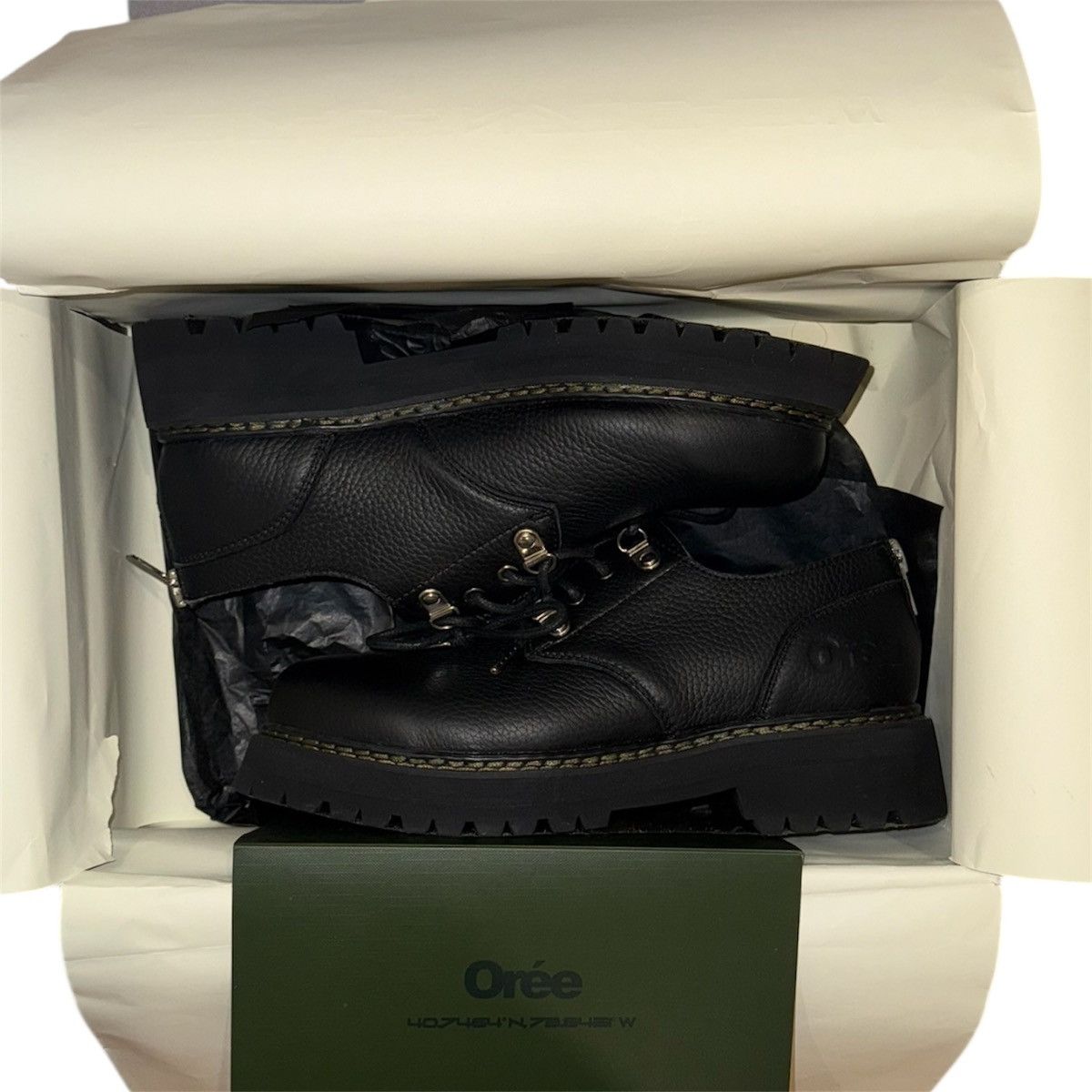 靴 oree New York Derby shoes 27cm Stelvio Derby | oreenewyork