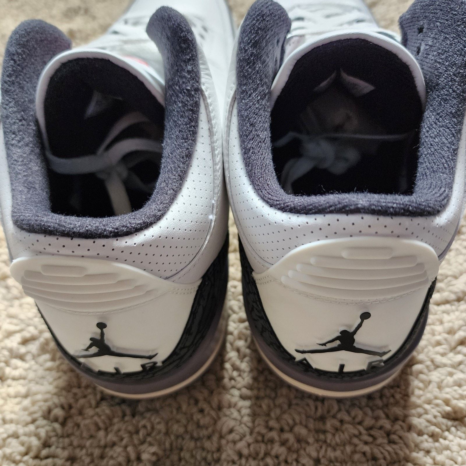 Jordan Brand Air Jordan 3 Retro Cement Grey Brand New Sz 11 Size US 11 / EU 44 - 6 Thumbnail