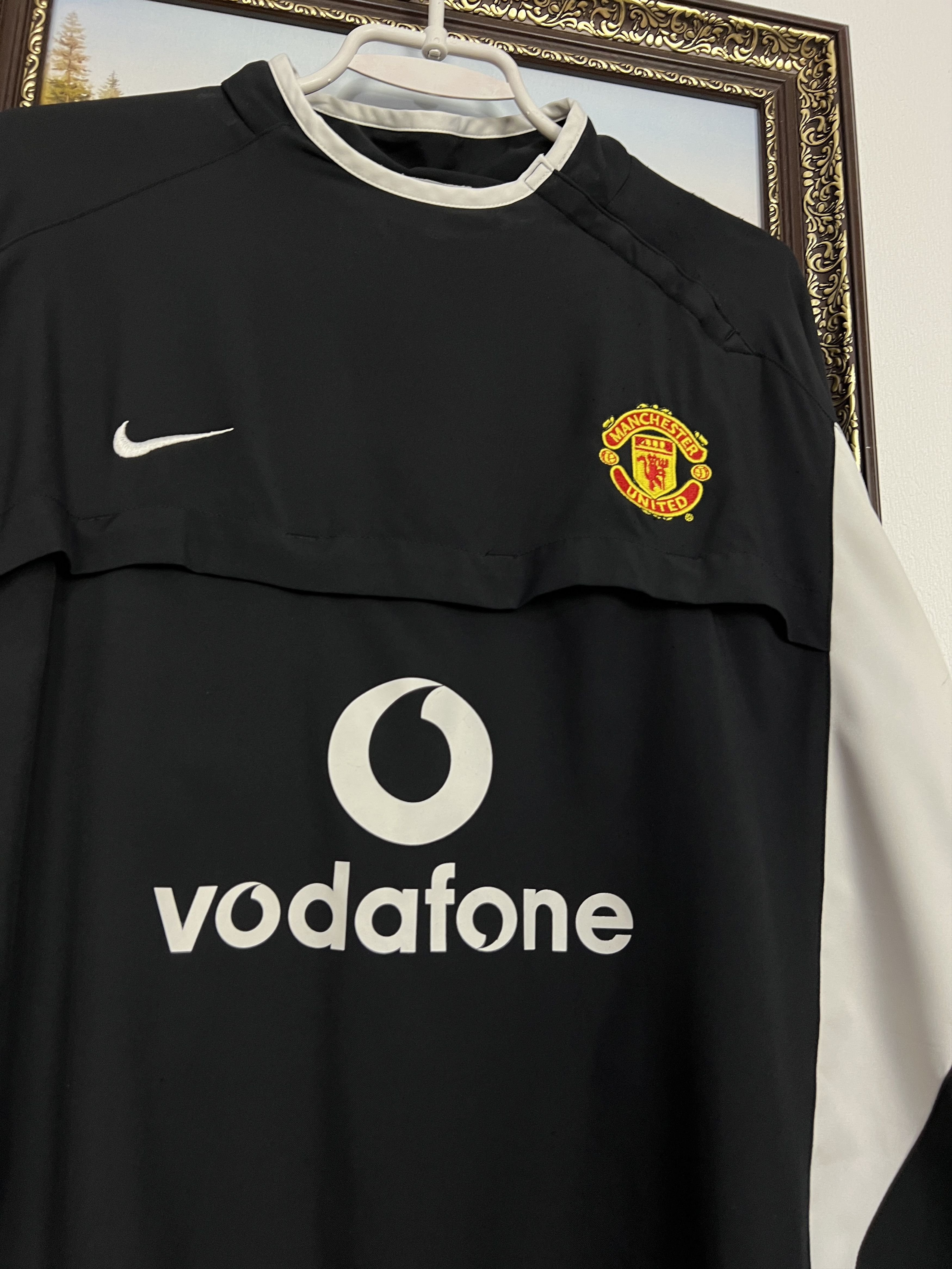 Nike Vintage Manchester United Football Jacket Soccer Track Top Size US L / EU 52-54 / 3 - 3 Thumbnail