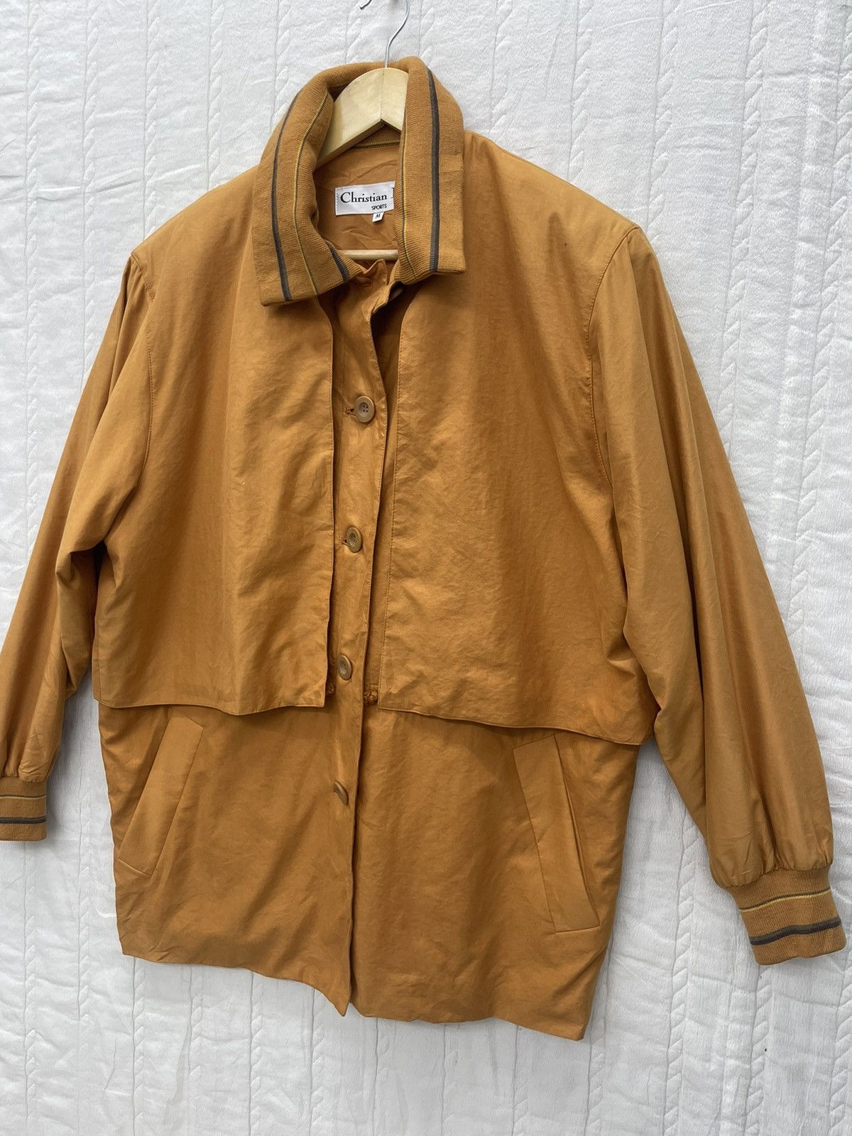 Christian Dior Monsieur × Designer × Dior ARCHIVE💥CHRISTIAN DIOR SPORTS BACK HIT JACKET Size US M / EU 48-50 / 2 - 6 Thumbnail