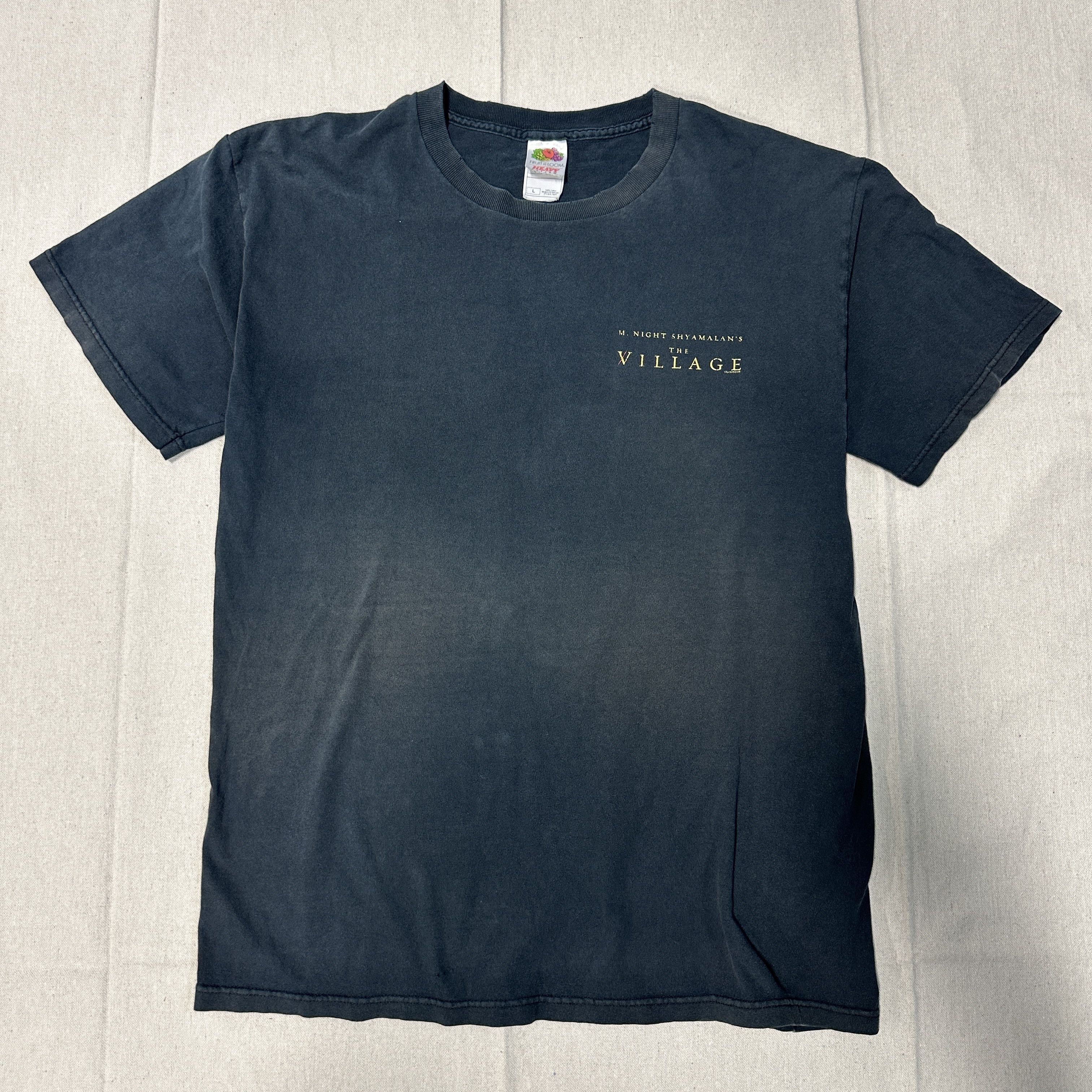 Fruit Of The Loom Vintage The Village Film Promo Graphic T-Shirt Size L M Night Shyamalan Size US L / EU 52-54 / 3 - 1 Thumbnail