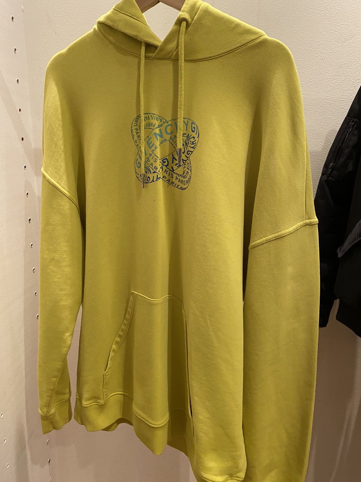 image of Givenchy Neon Hoodie in Neon Green, Men's (Size 2XL)