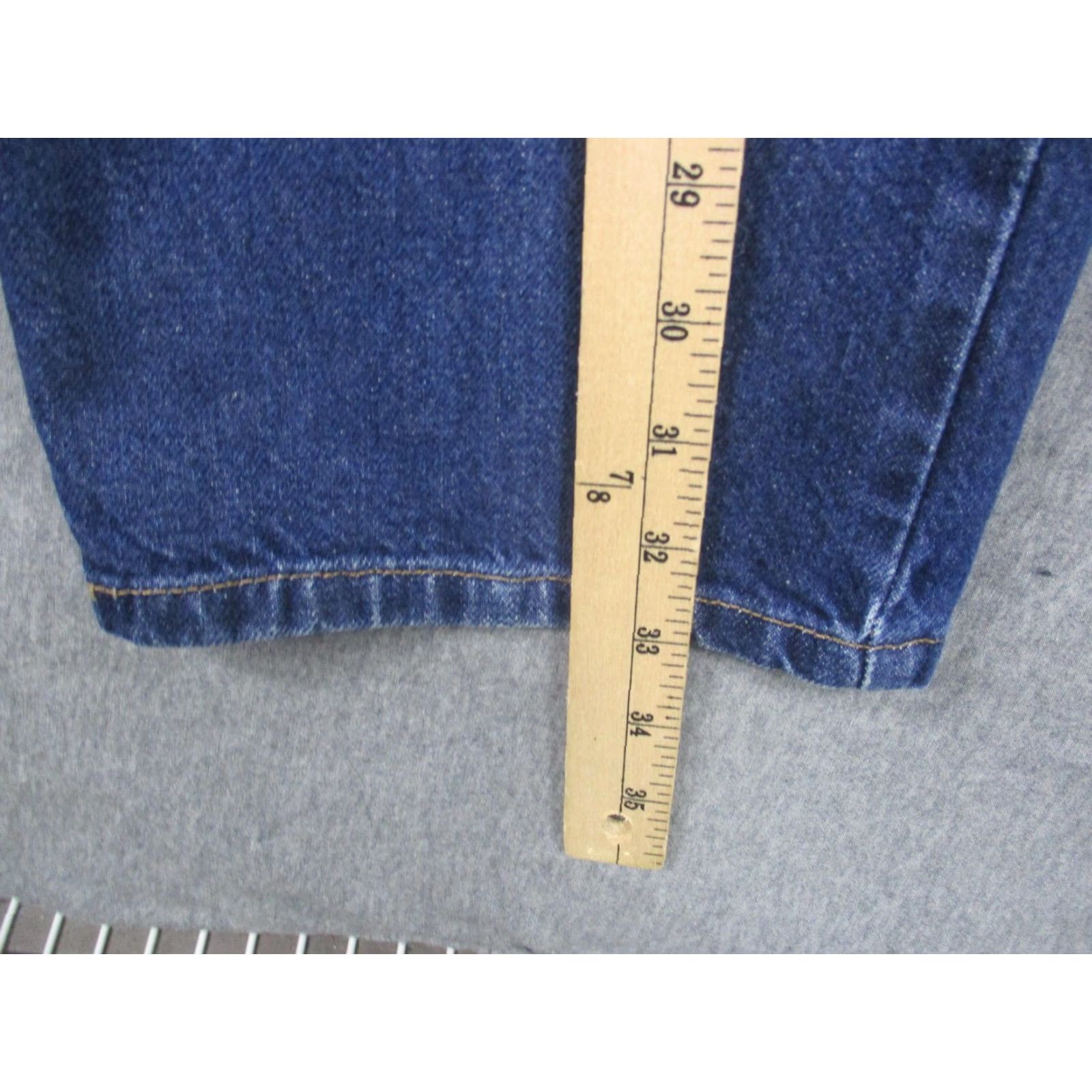 Tommy Hilfiger VINTAGE Tommy Jeans Jeans Mens 36x32 Blue Denim 100% Cotton Y2K 00s Size US 36 / EU 52 - 5 Thumbnail