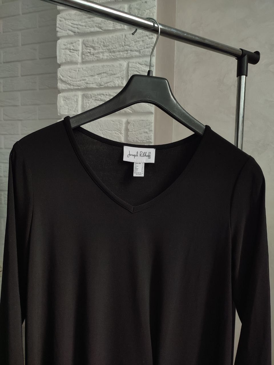 Joseph Ribkoff Blouse Joseph Ribkoff Black Top L size Size M / US 6-8 / IT 42-44 - 5 Thumbnail