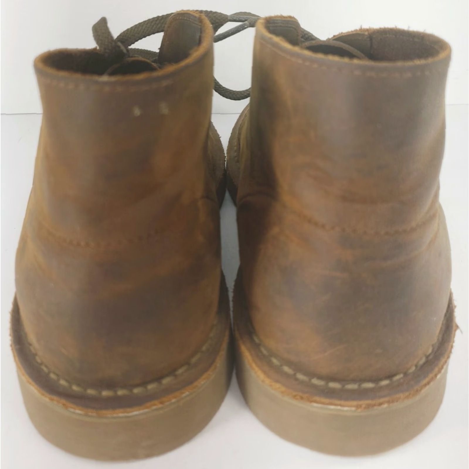 Clarks Clarks Bushacre 2 Mens Leather Chukka Boot Brown 7.5 Size US 8 / EU 41 - 6 Thumbnail