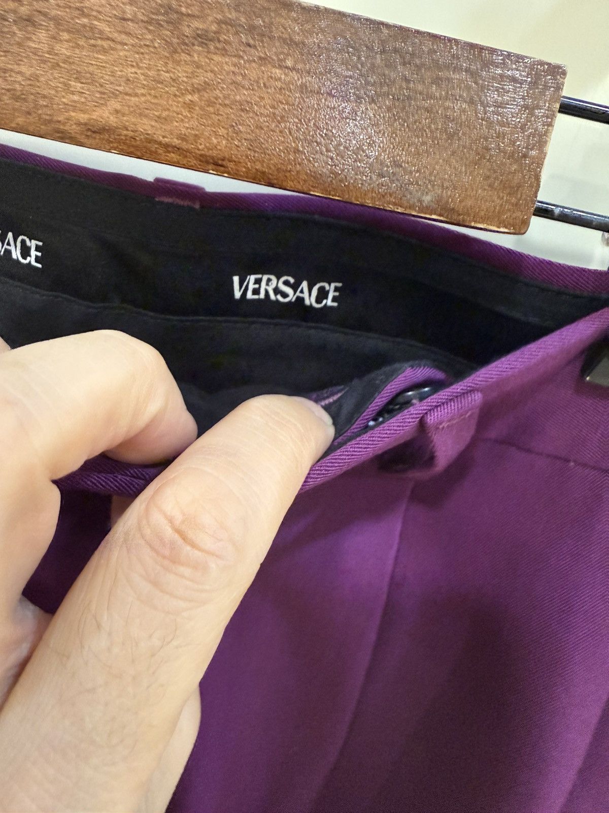 Versace Wide leggged the pants size46 Size US 30 / EU 46 - 11 Thumbnail