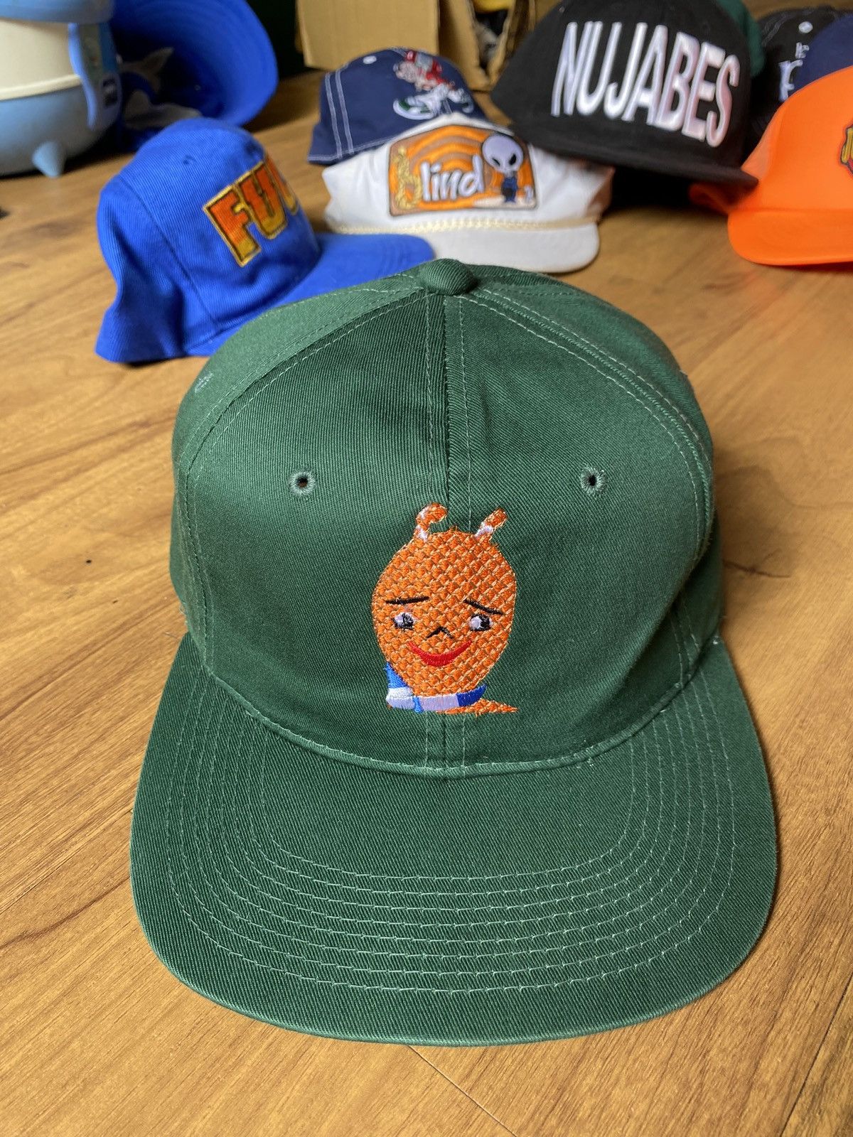 Band Tees × Vintage Vintage Sonic Youth Snapback Green Size ONE SIZE - 1 Thumbnail