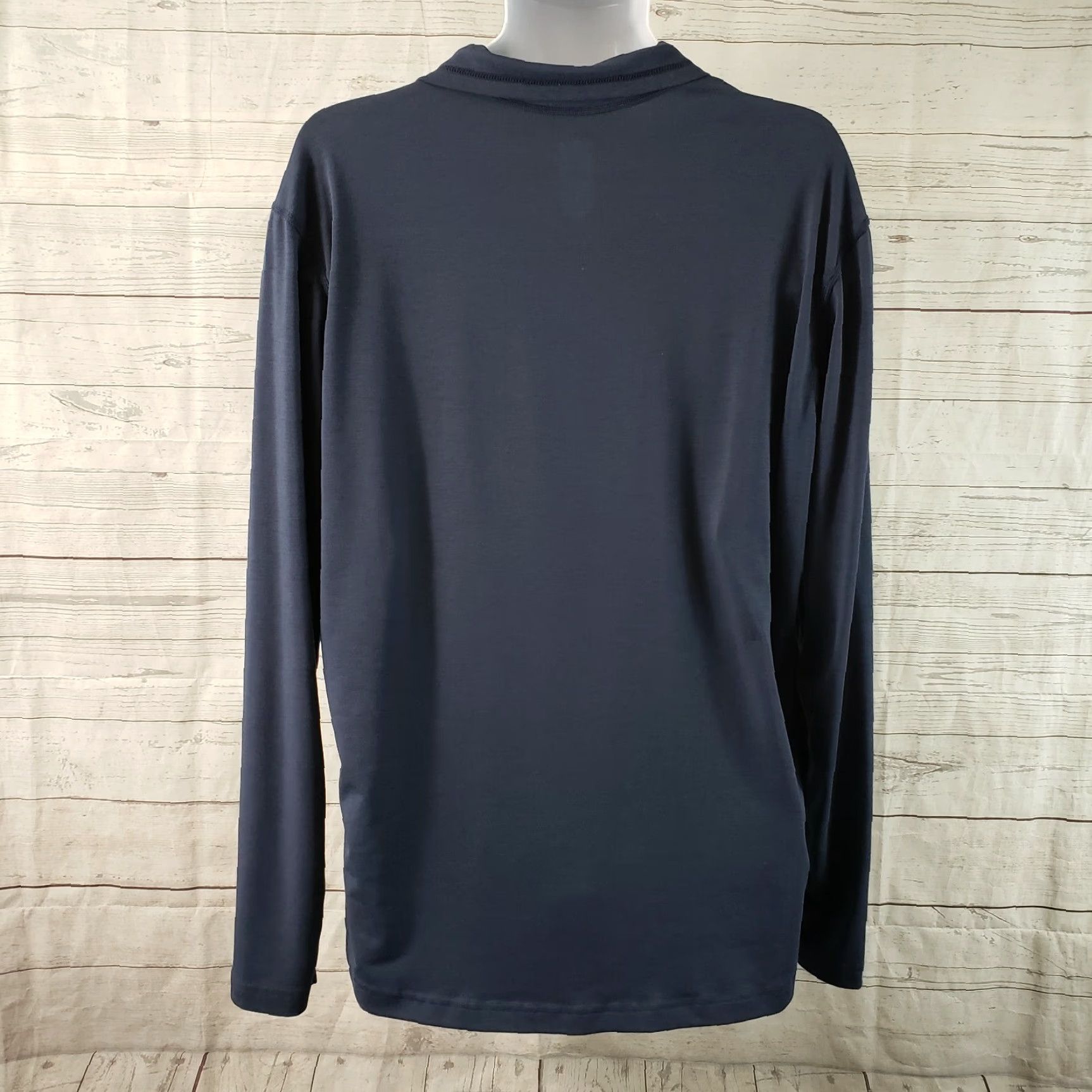 Vintage REI Mens 1/4 Zip Pullover XL Solid Blue Long Sleeve UPF 50+ Size US XL / EU 56 / 4 - 6 Thumbnail