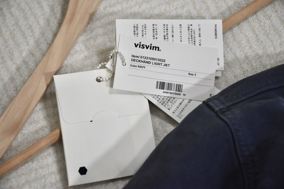 Visvim Visvim 23ss Deckhand Light Jkt size3 navy Size US L / EU 52-54 / 3 - 9 Thumbnail
