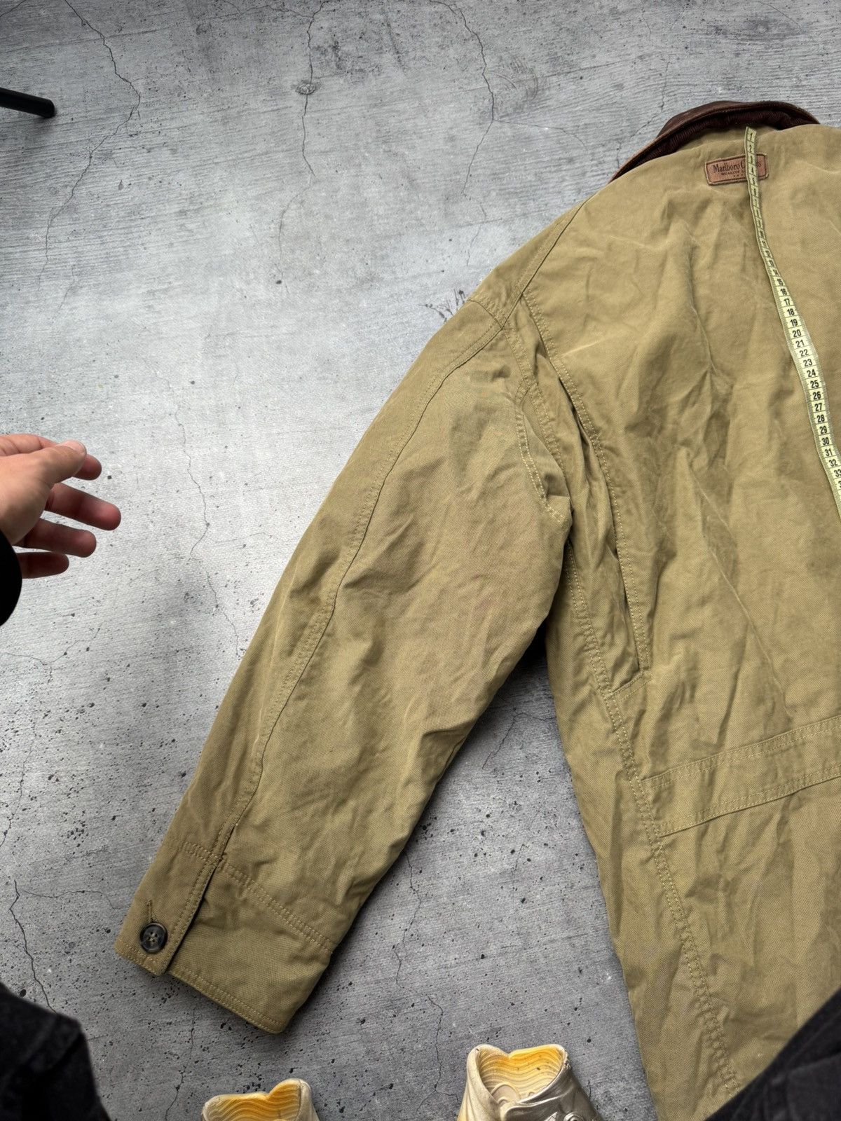 Marlboro Classics Marlboro Classics Vintage 90s Lined Trucker Work Jacket Size US M / EU 48-50 / 2 - 20 Thumbnail