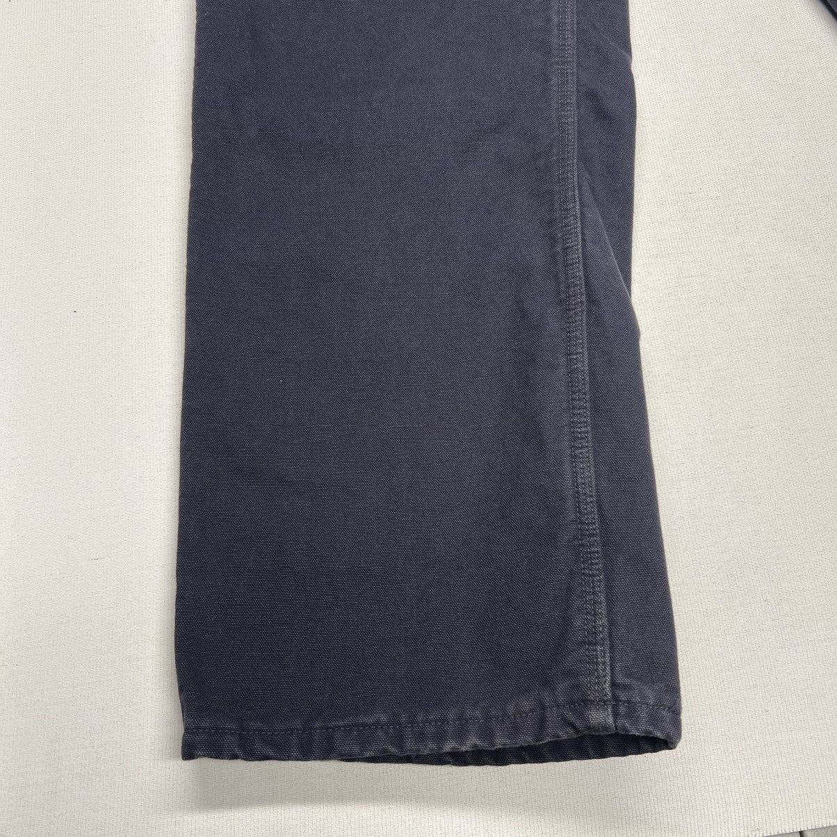 Carhartt × Vintage VTG Carhartt Pants Blue Flannel Lined Loose Fit Baggy Y2K Size US 38 / EU 54 - 3 Thumbnail