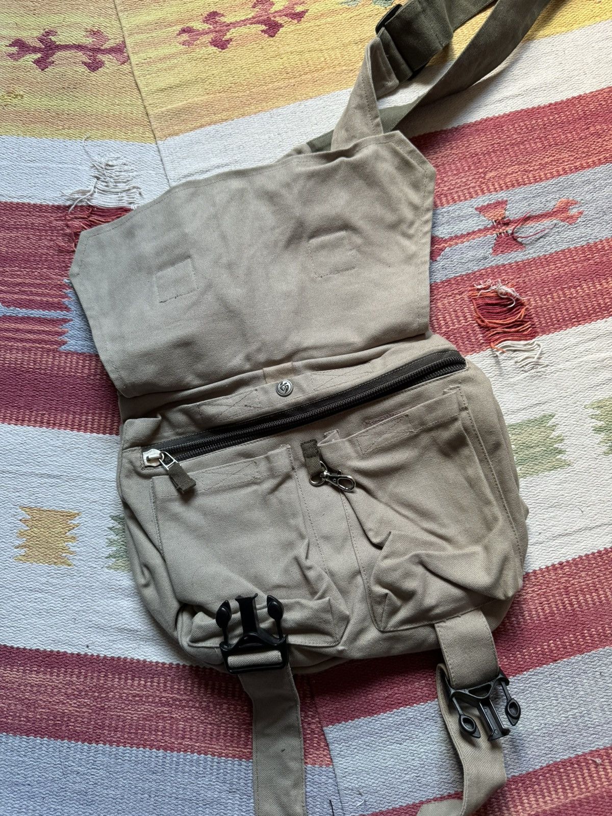 Vintage Vintage 00’s y2k Japanese Brand Tactical Crossbody Bag Size ONE SIZE - 7 Thumbnail