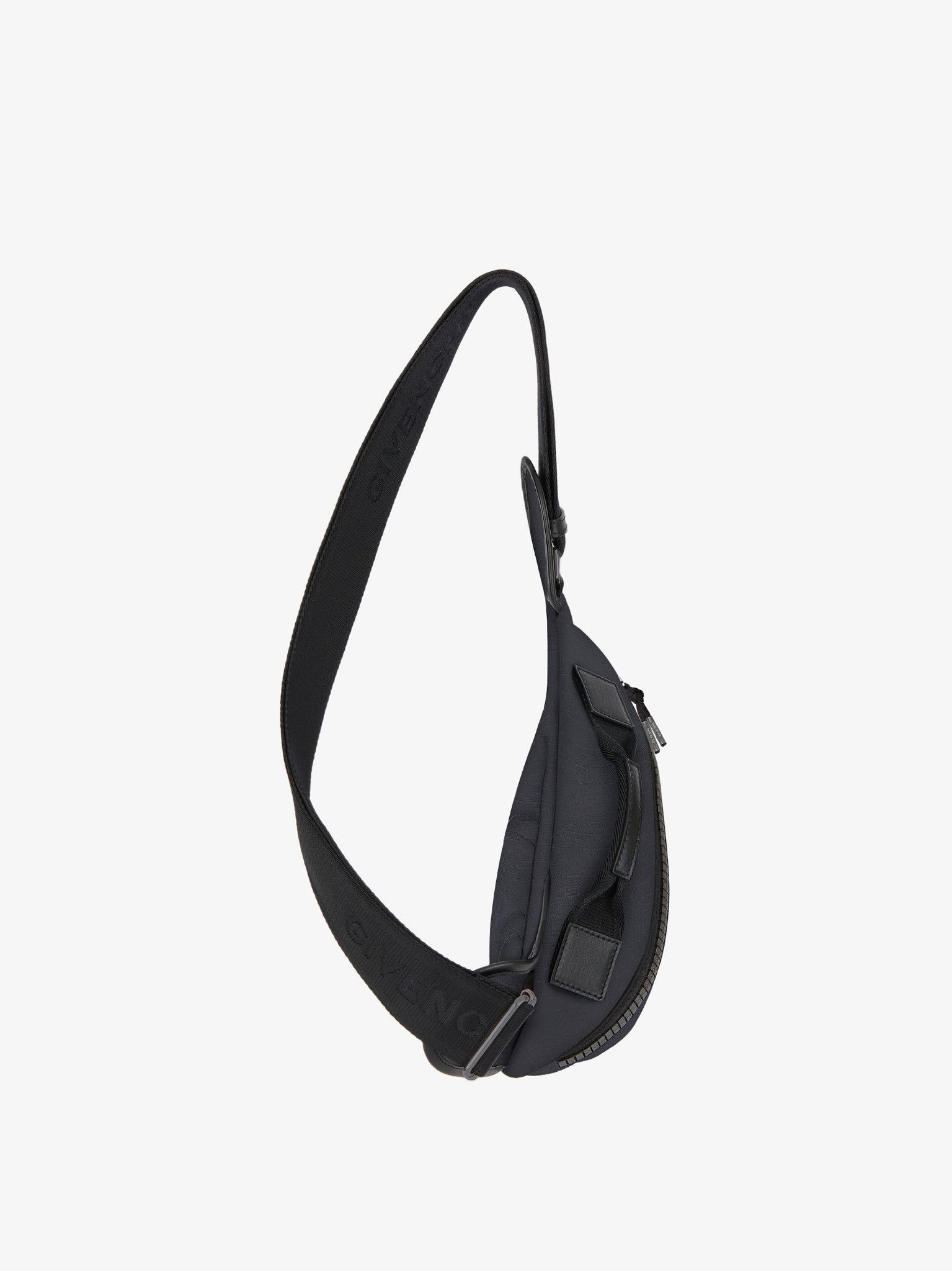 Givenchy o1w1db10925 Size: OS / G-Zip Triangle Small Bag in Black Size ONE SIZE - 3 Thumbnail