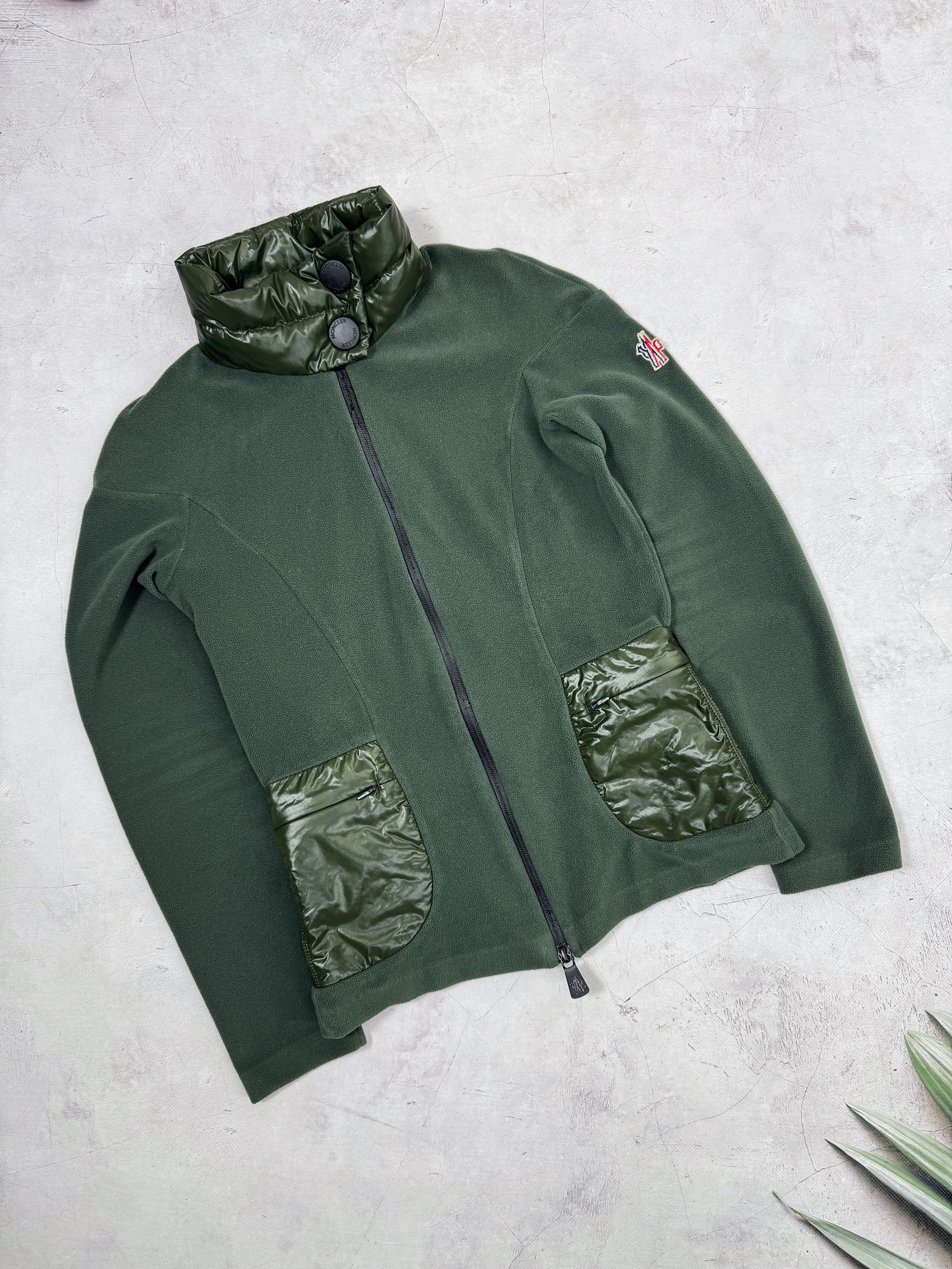 Vintage Moncler Fleece Jacket Maglia Cardigan