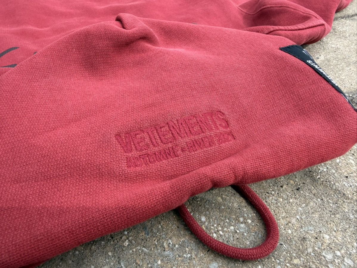 Vetements Vetements Hoodie Size US S / EU 44-46 / 1 - 3 Thumbnail