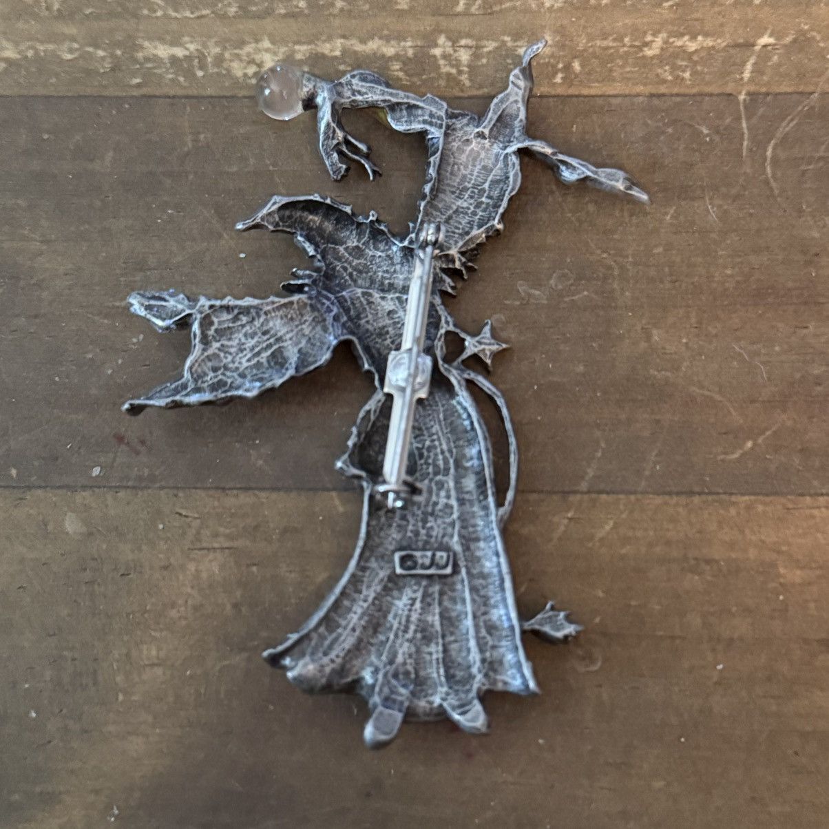Vintage Vintage Jonette Jewelry large pewter wizard brooch Size ONE SIZE - 3 Thumbnail