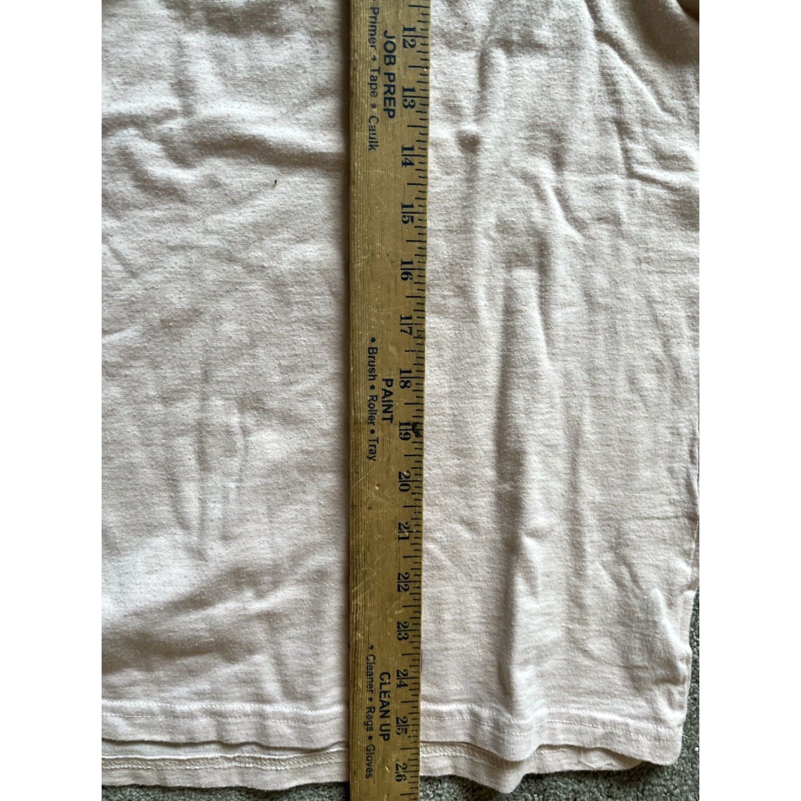 Lee Lee Men's Large Pink Solid Short Sleeve Crew Neck T-Shirt Cotton Blend Size US L / EU 52-54 / 3 - 5 Thumbnail