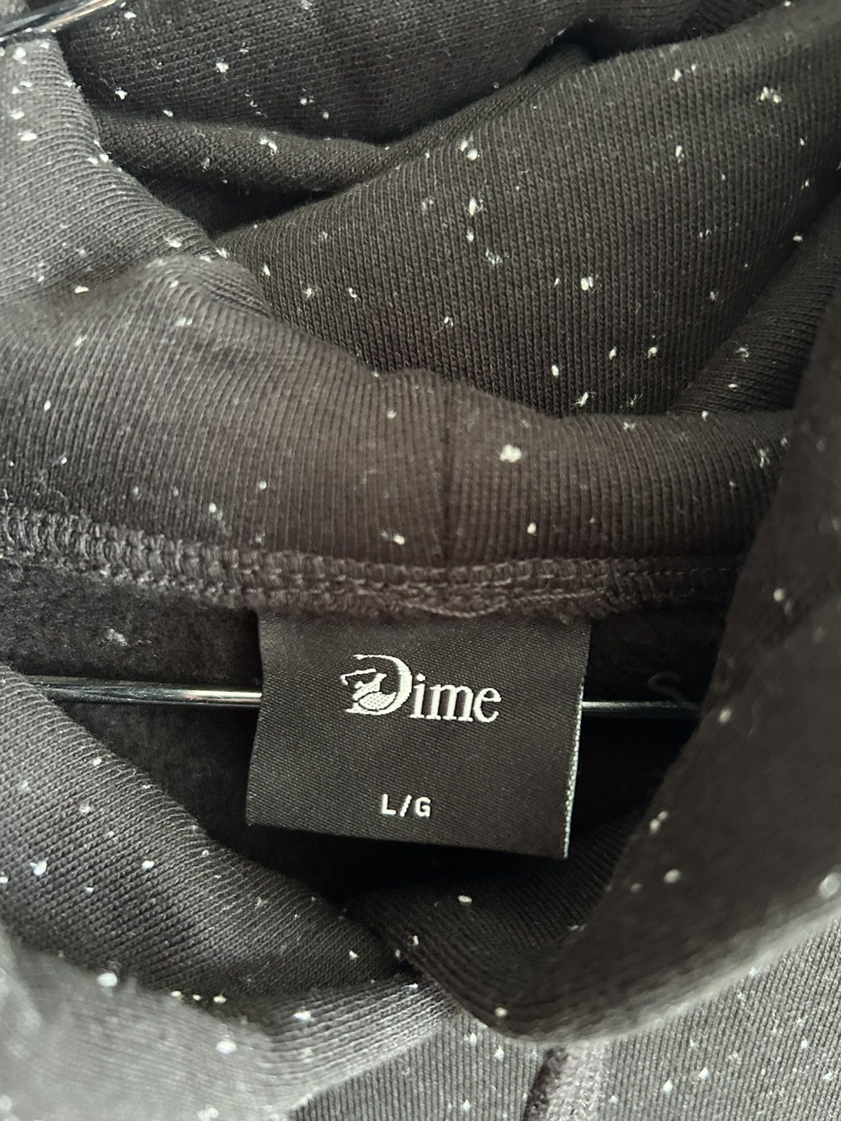 Dime Dime Classic Griptape Black Dust Hoodie Classic small logo Size US L / EU 52-54 / 3 - 5 Thumbnail