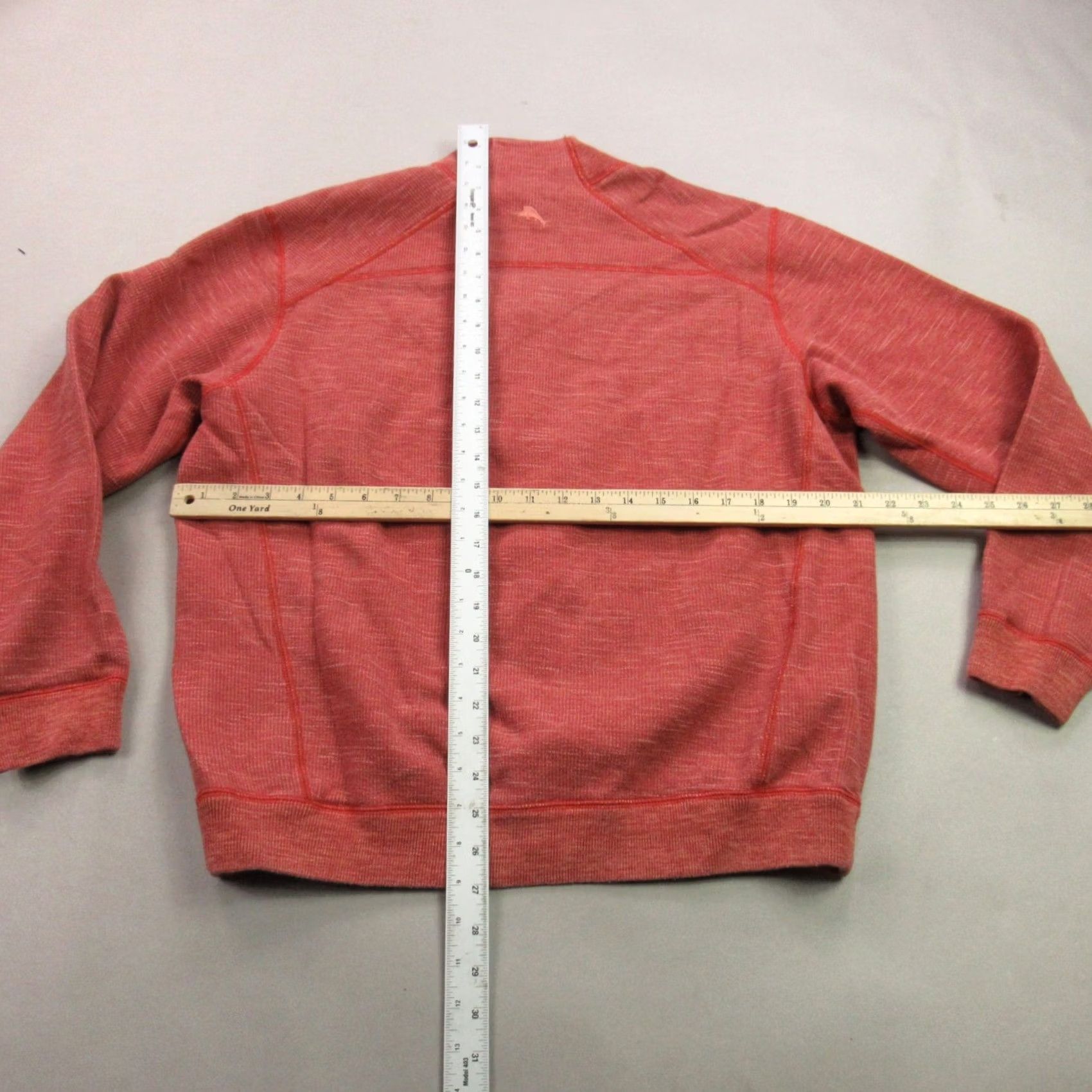 Tommy Bahama Tommy Bahama Shirt Mens Long Sleeve Outdoors Golf 1/4 Zip Casual Red Size US L / EU 52-54 / 3 - 7 Thumbnail