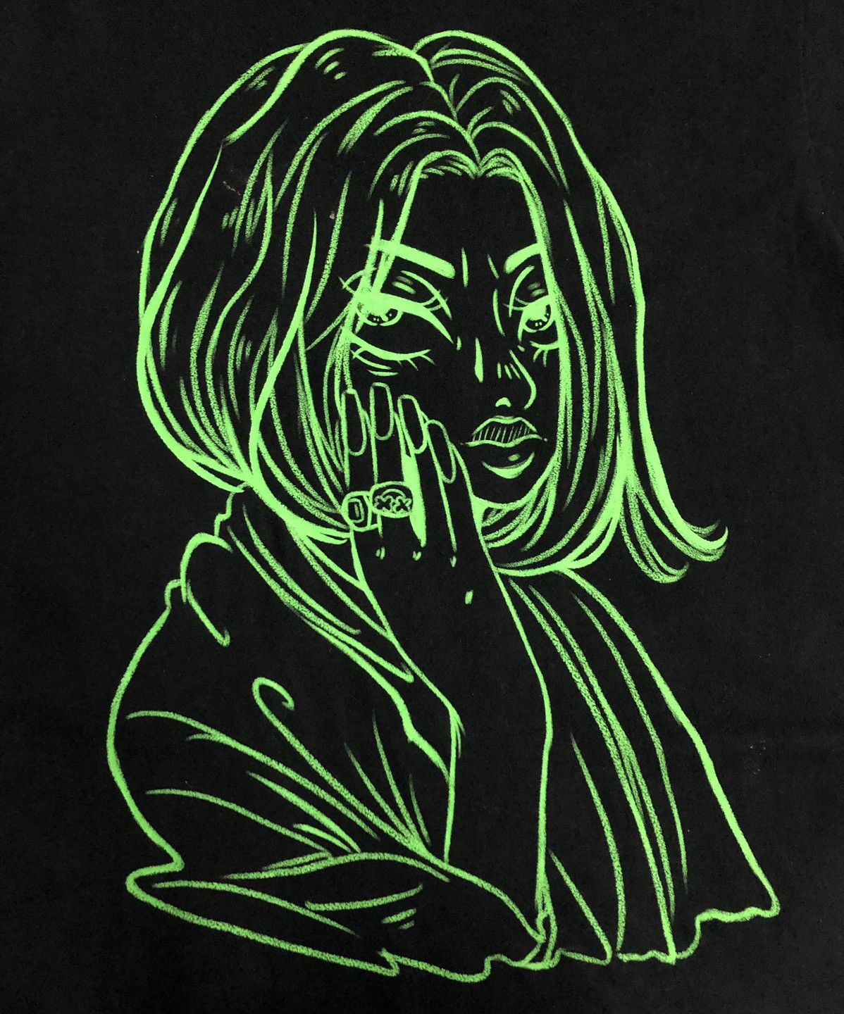 Billie Eilish 2021 Lash Music Billie Eilish T-Shirt Size US S / EU 44-46 / 1 - 3 Thumbnail