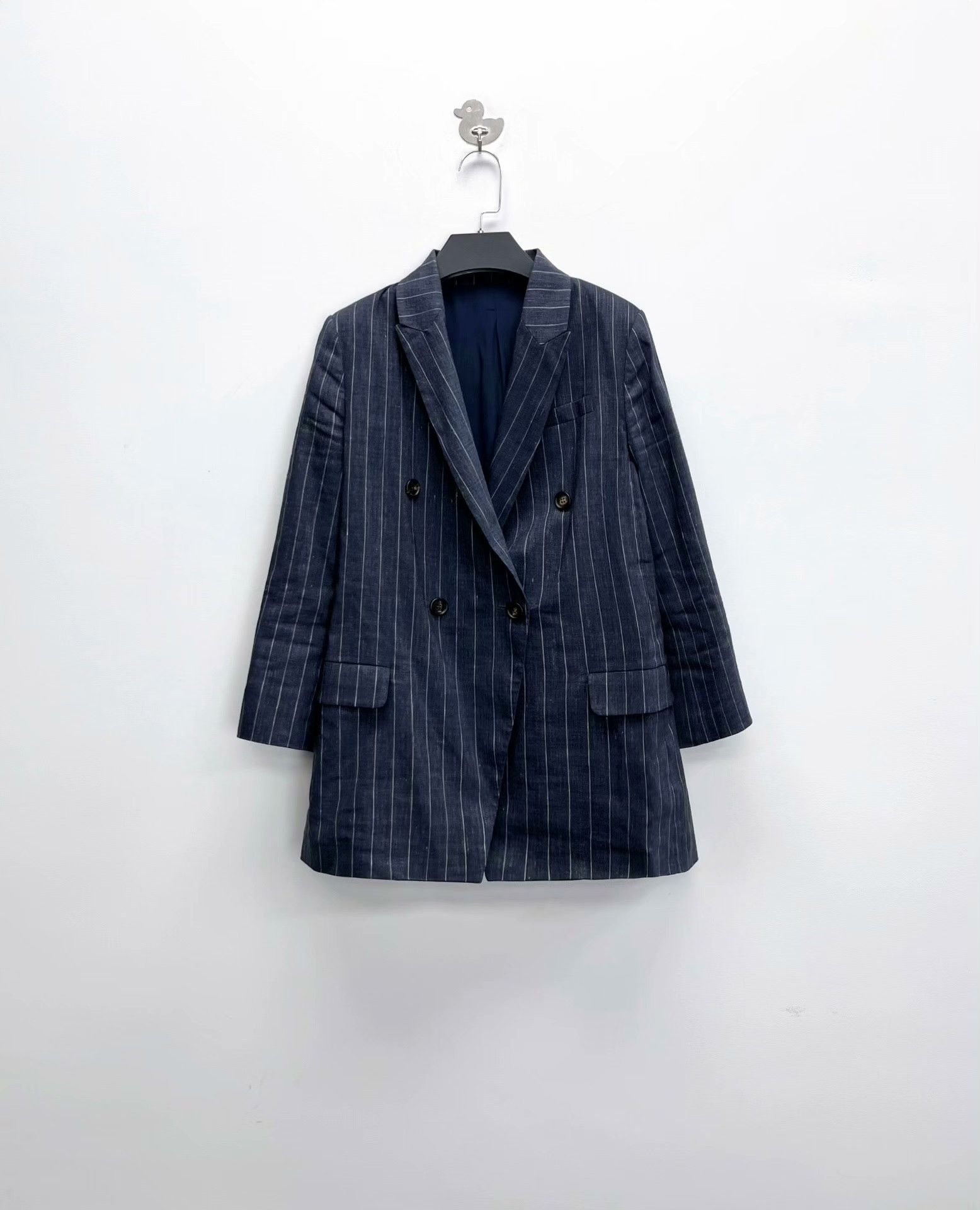 Brunello Cucinelli Brunello Cucinelli Striped Multi Jacket 40 Women Size M / US 6-8 / IT 42-44 - 1 Thumbnail