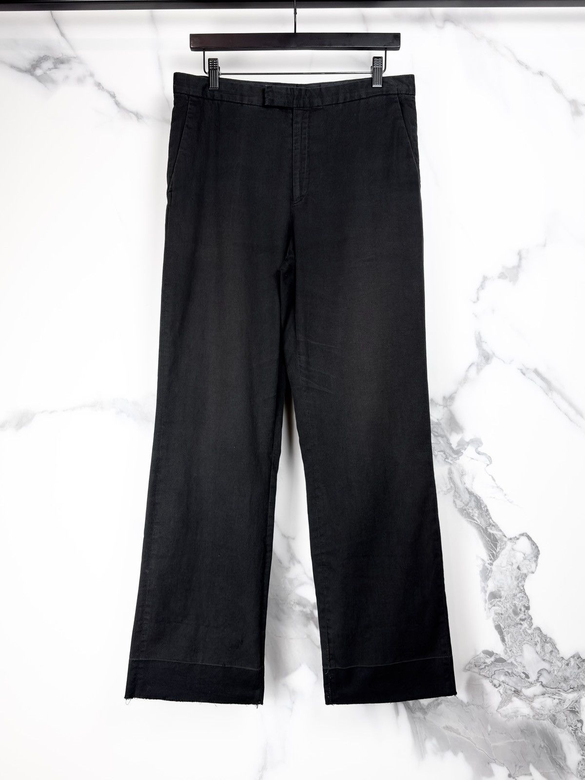 Raf Simons SS99 Raf Simons Kinetic Youth Cotton Straight Trouser Pants Size US 32 / EU 48 - 1 Thumbnail