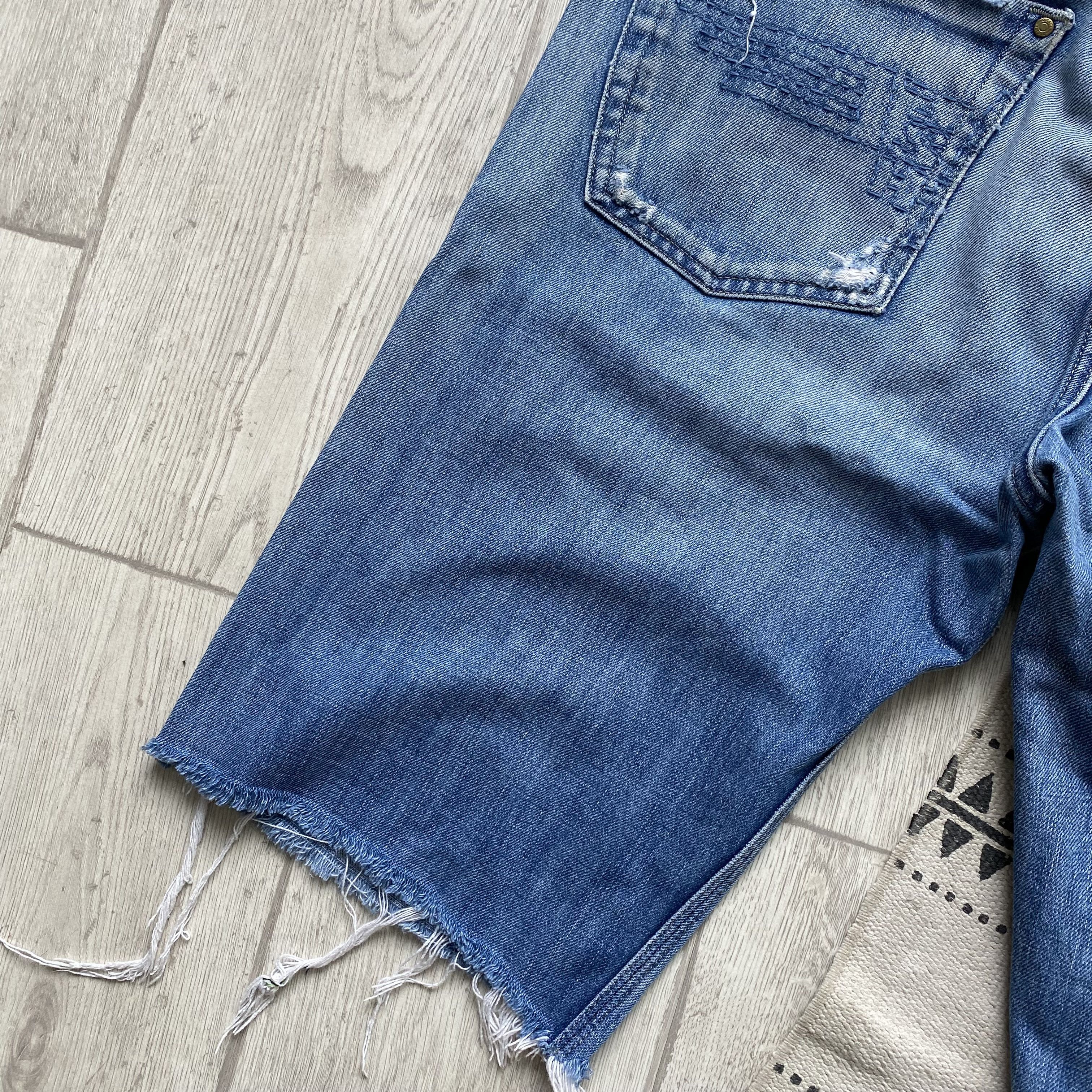 Diesel Vintage Diesel denim shorts Distressed jeans Y2K Size US 34 / EU 50 - 2 Thumbnail