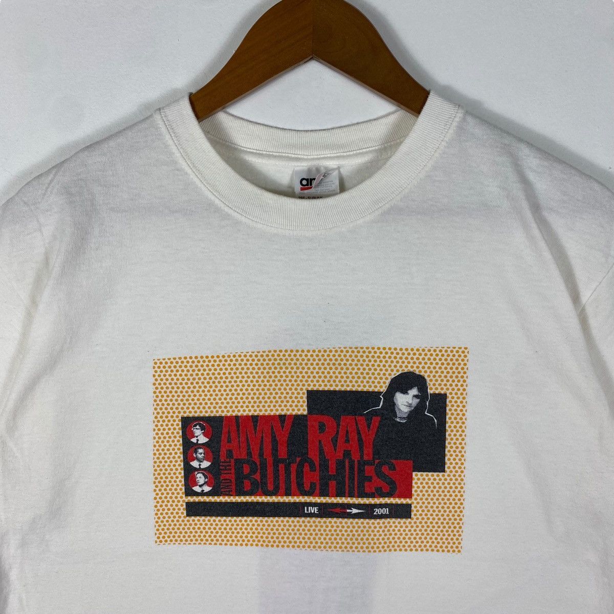 Band Tees × Vintage Vintage 00's AMY RAY & The Butchies Live 2001 Tour Tee Shirt Size US M / EU 48-50 / 2 - 2 Thumbnail