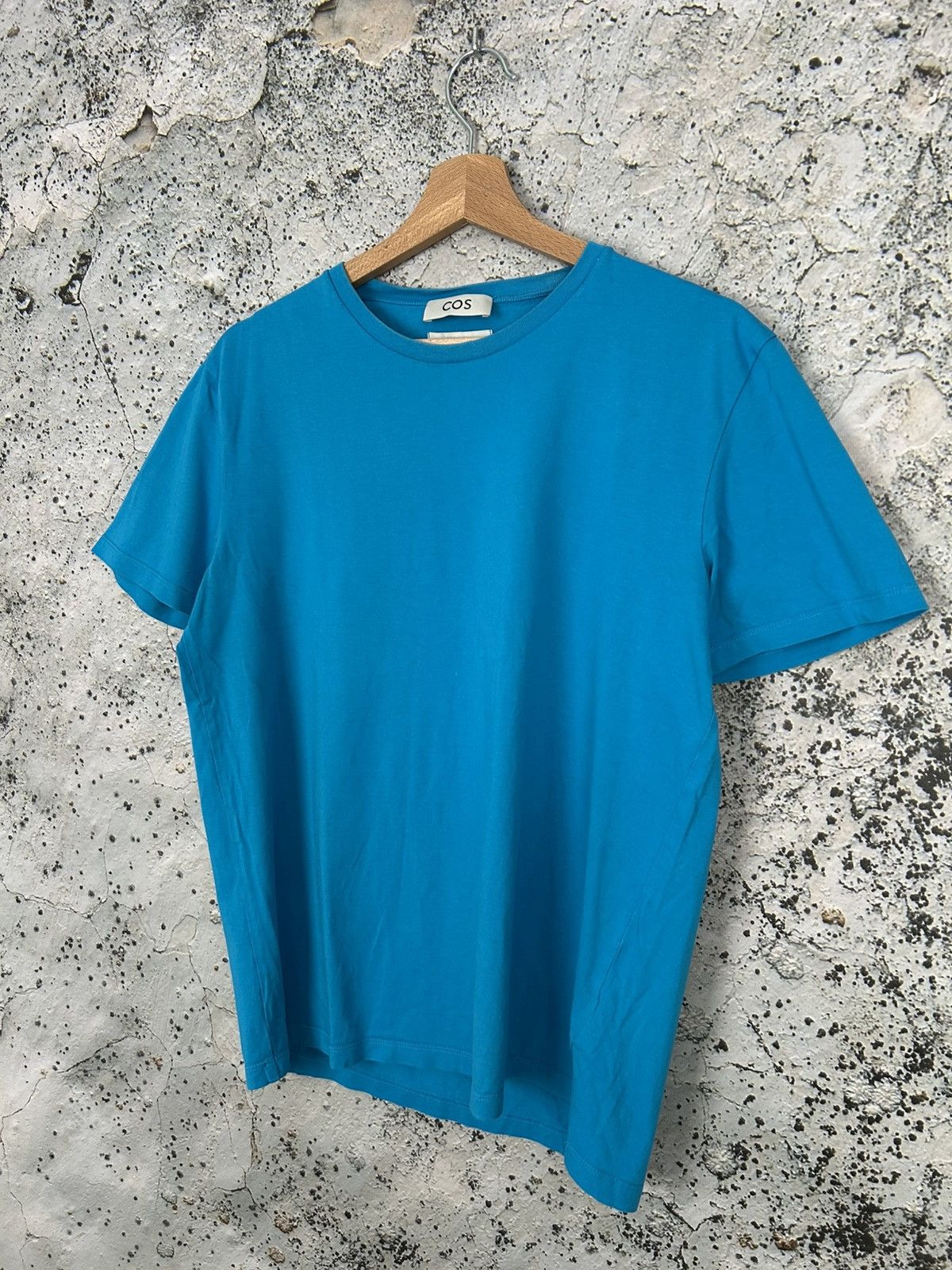 Cos COS Blue Basic Tee Minimalist Premium Scandinavia Size US M / EU 48-50 / 2 - 2 Thumbnail