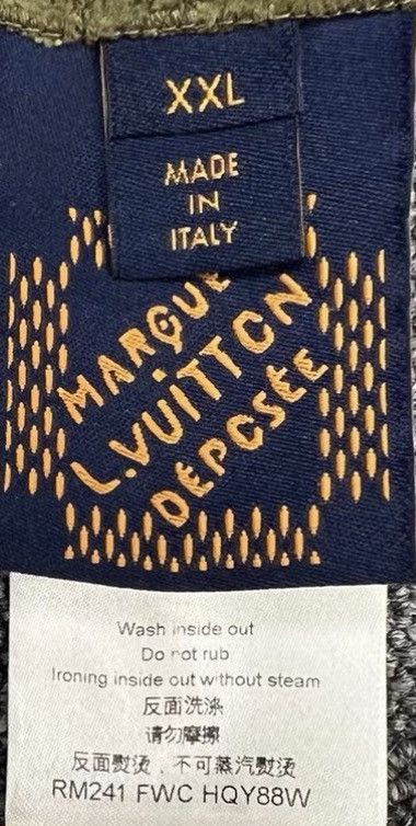 Louis Vuitton Louis Vuitton x Pharrell Williams rivet logo sweatshirt K12 Size XXL / US 16-18 / IT 52-54 - 7 Thumbnail