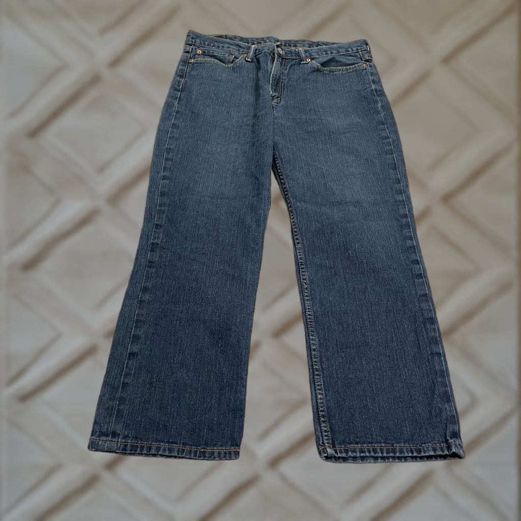 Levi's Levi's 514 Jeans Mens 38x30 Blue Dark Wash Denim Regular Straight Pants Credit? (just title) Size US 38 / EU 54 - 1 Thumbnail