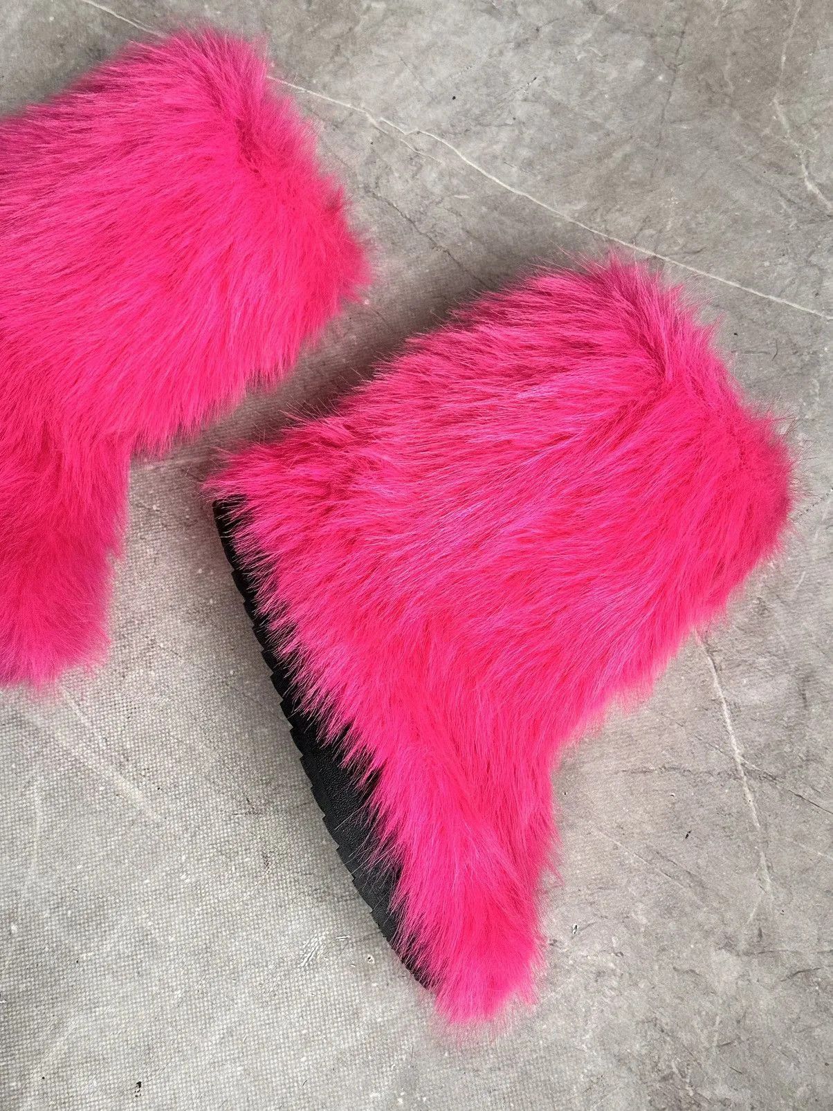 Yohji Yamamoto Wow😻 IFSIXWASNINE FUR BOOTS WINTER MOON BOOTS JAPAN Y2K Size US 6 / IT 36 - 5 Thumbnail