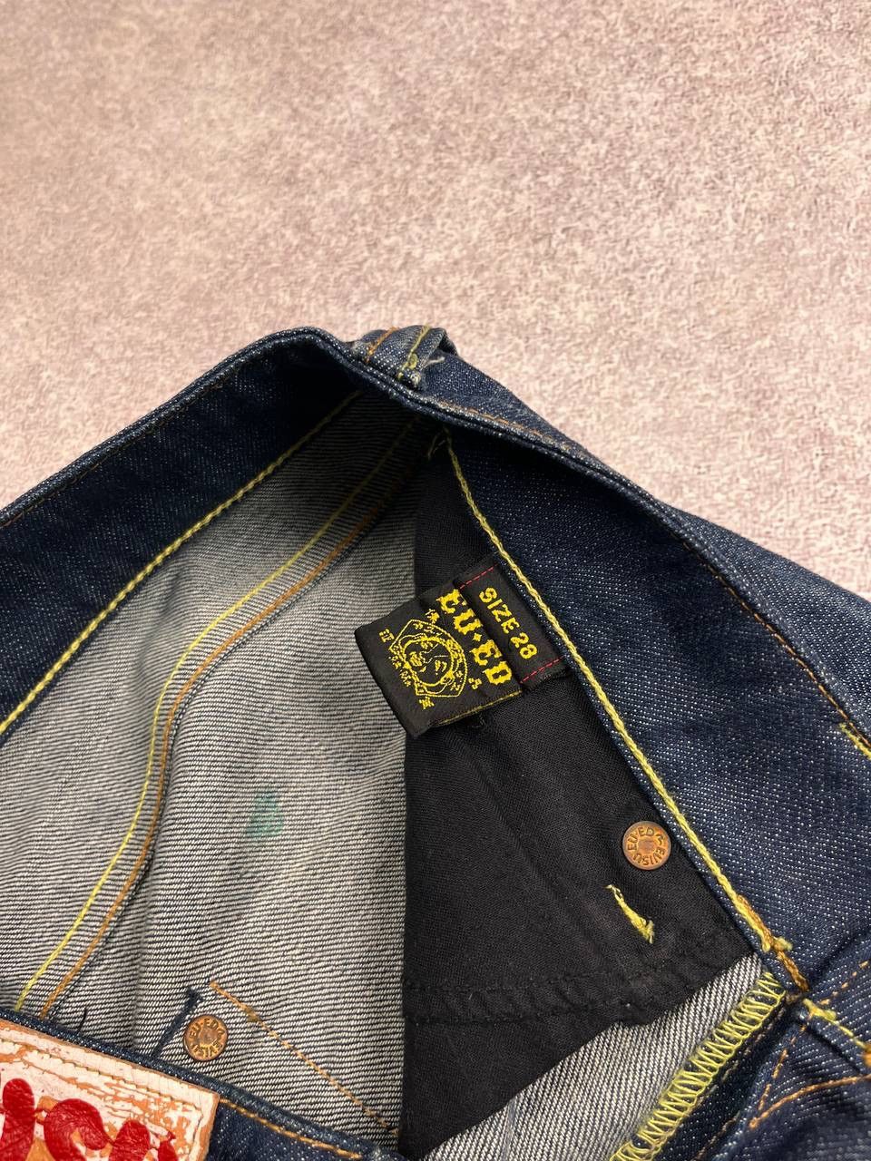 Evisu × Vintage VINTAGE EVISU GEISHA JAPANESE DENIM JEANS PANTS 28 Y2K Size US 28 / EU 44 - 9 Thumbnail