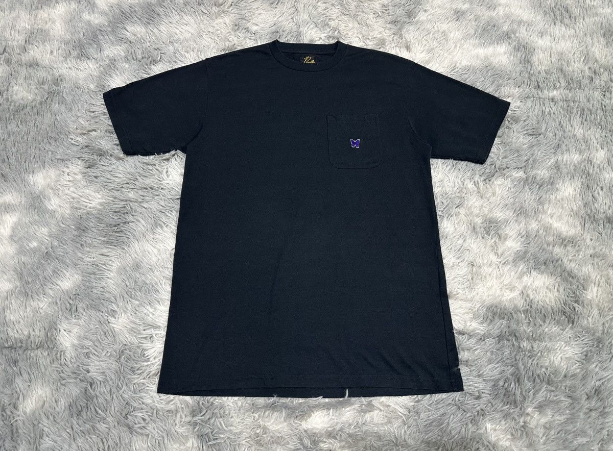 Needles 🔥Ss24 Needles Crew Neck Jersey Tee Pocket Butterfly Logo Size US S / EU 44-46 / 1 - 2 Thumbnail