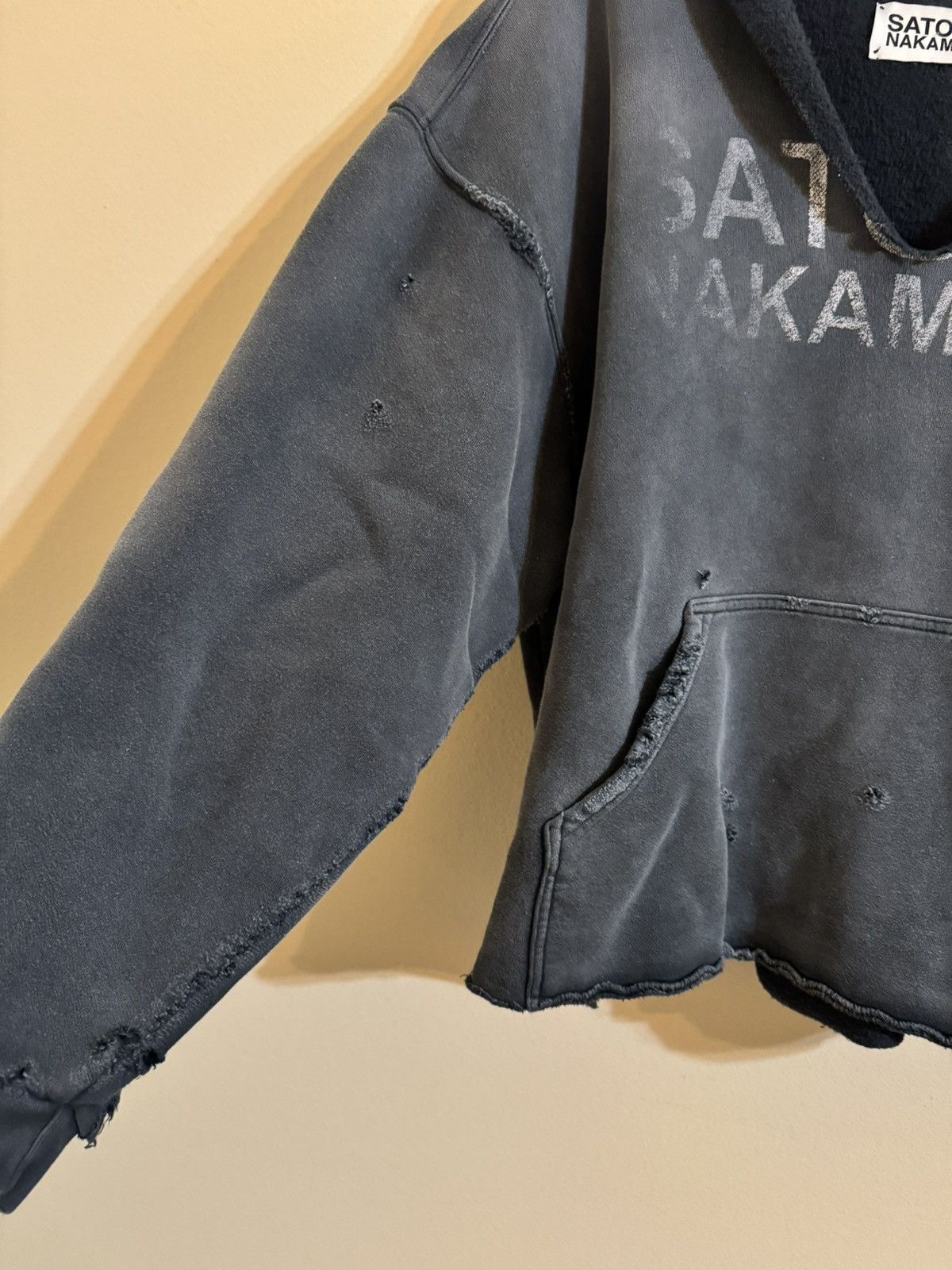 Satoshi Nakamoto Satoshi Nakamoto Distructo Hoodie Black XL Size US XL / EU 56 / 4 - 2 Thumbnail