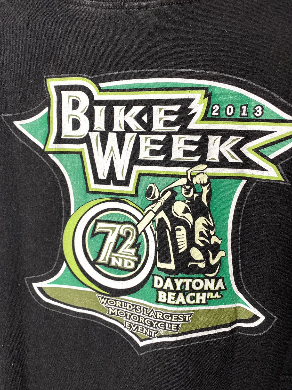 Harley Davidson Vintage 2013 Daytona Bike Week T Shirt Harley Davidson Size US XL / EU 56 / 4 - 4 Thumbnail