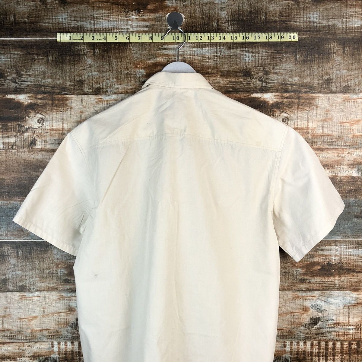 PPFM × Vintage Ppfm Cream vintage Work Shirt #A2224 Size US M / EU 48-50 / 2 - 14 Thumbnail