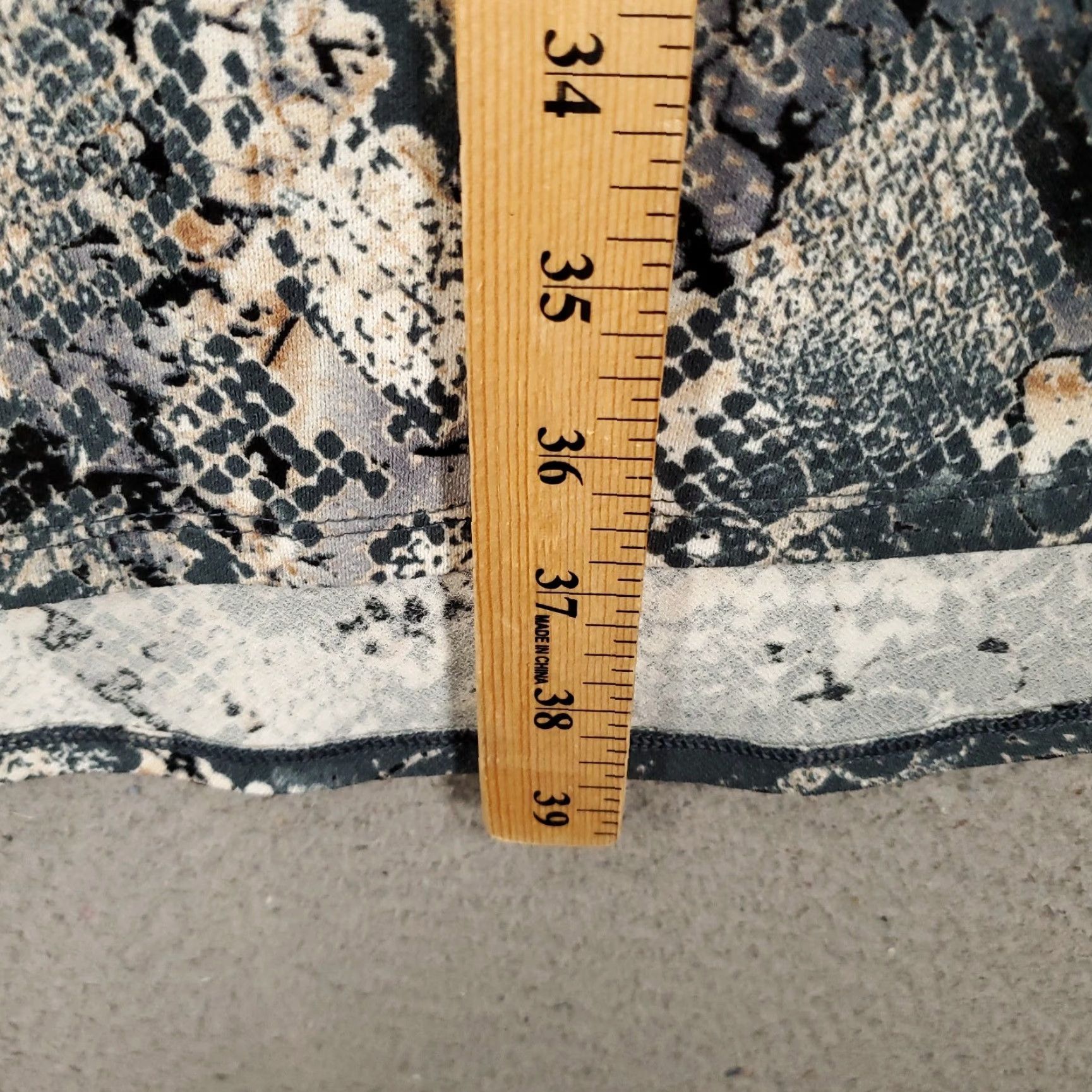 Christian Siriano Snakeskin Womens Dress Size XL Pullover Stretchy Snake Skin Animal Print Pattern Size L / US 10 / IT 46 - 3 Thumbnail