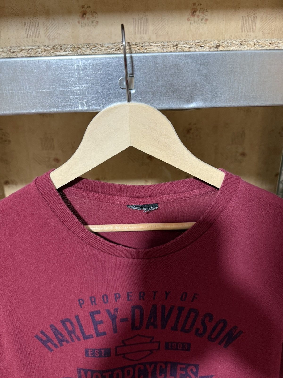 Band Tees × Harley Davidson × Vintage Vintage 2011 Harley Davidson Lion Zurich Switzerland T-Shirt Size US XL / EU 56 / 4 - 6 Thumbnail