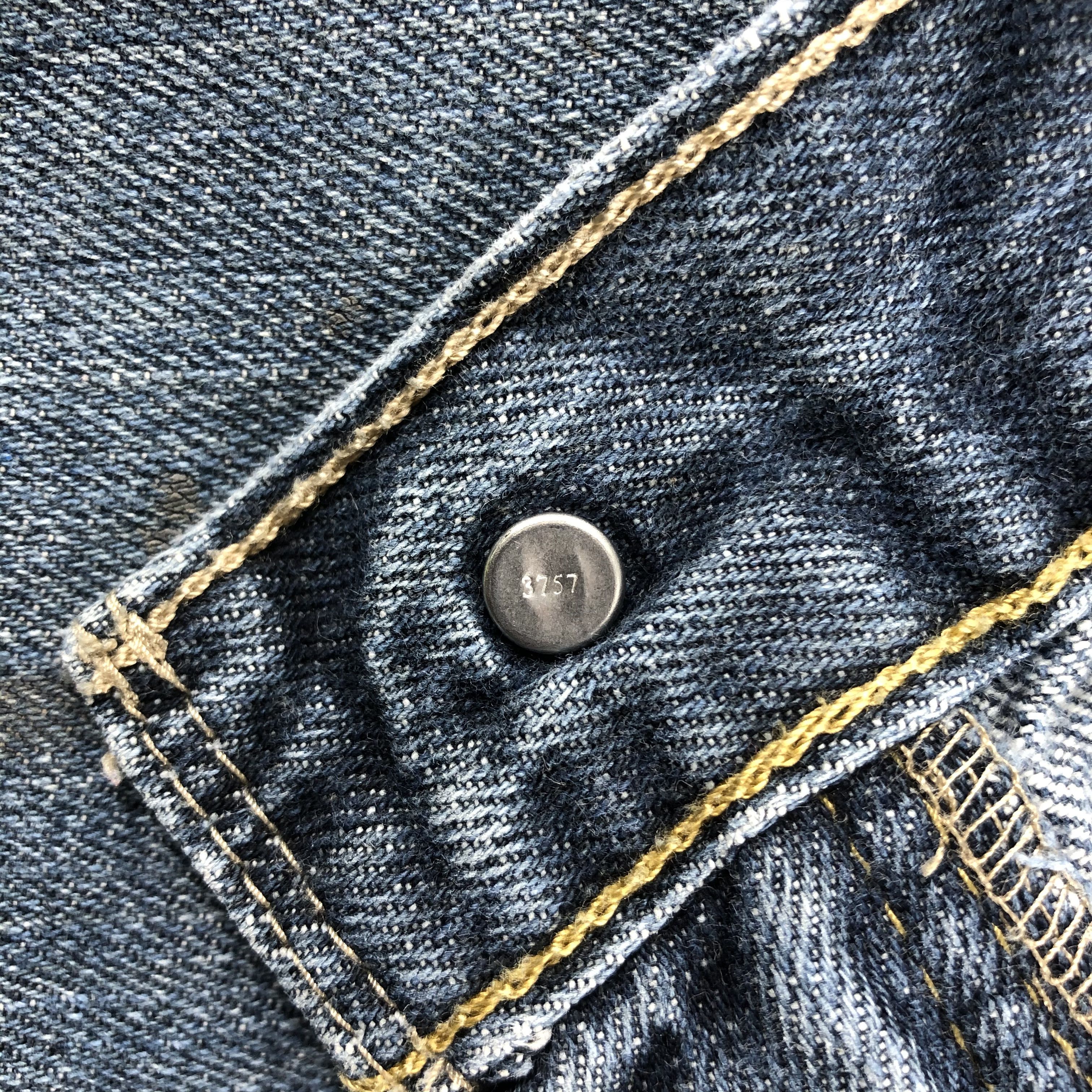 Levi's Vintage Blue Wash Levis 559 Jeans-J2627 Size US 34 / EU 50 - 11 Thumbnail