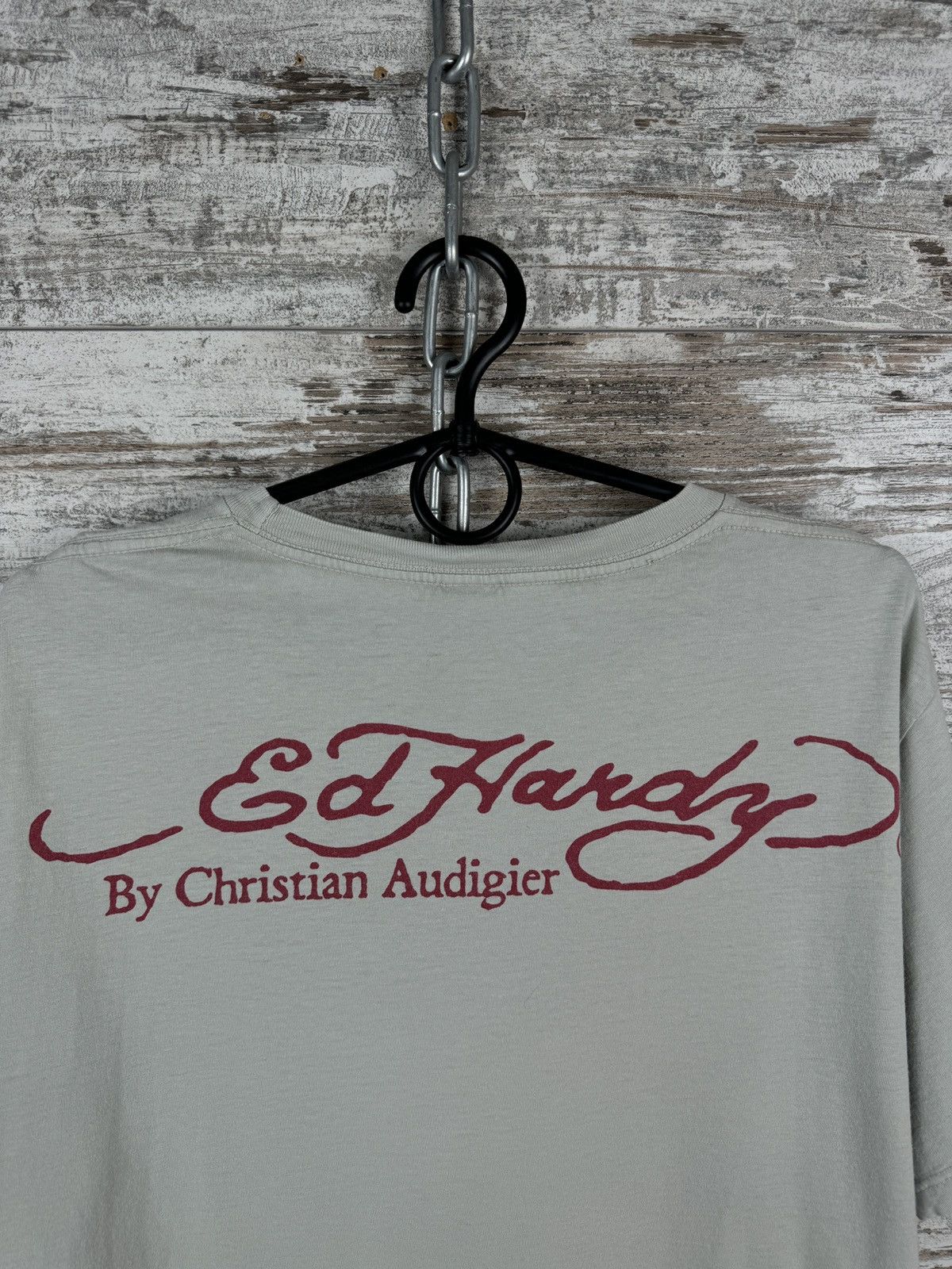 Christian Audigier Mens Vintage Ed Hardy by Christian Audigier T-shirt tee rare Size US L / EU 52-54 / 3 - 11 Thumbnail