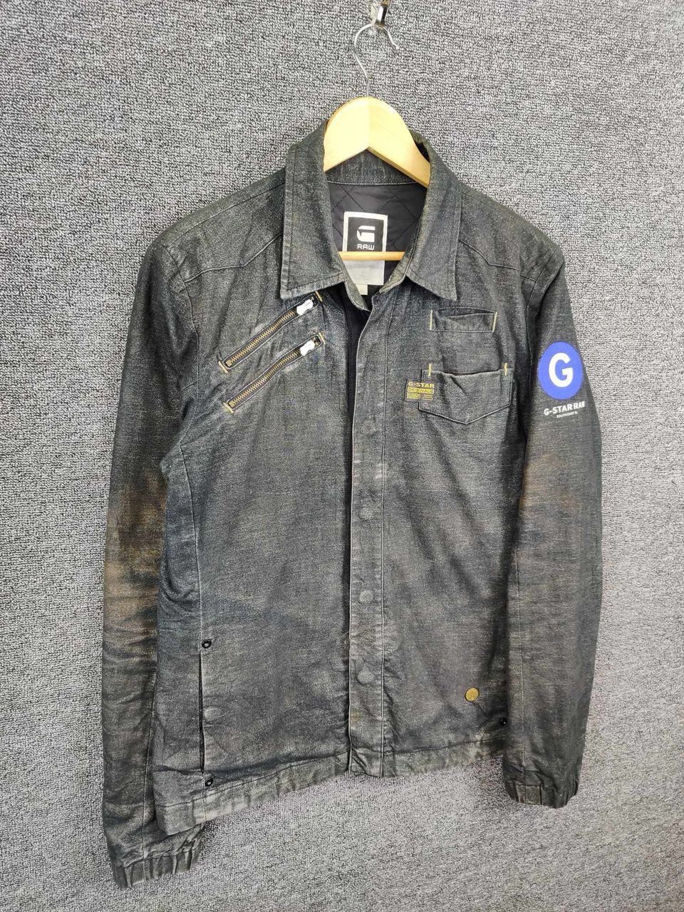 G-Star Vintage G Star Raw Denim 3301 Overshirt Jacket Size US M / EU 48-50 / 2 - 7 Thumbnail